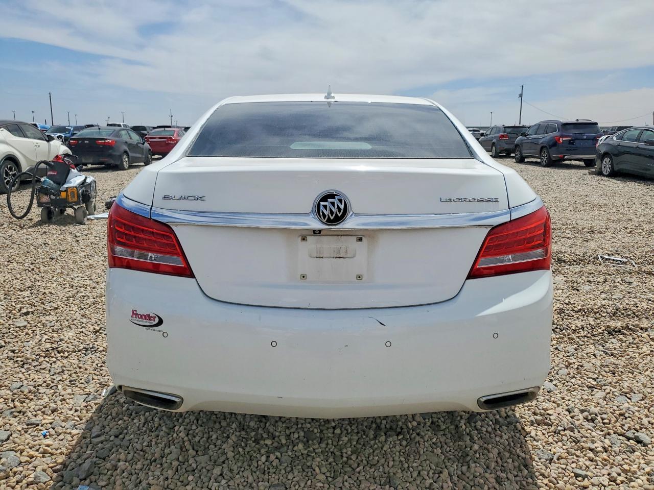 2014 Buick Lacrosse White vin: 1G4GB5G34EF189368