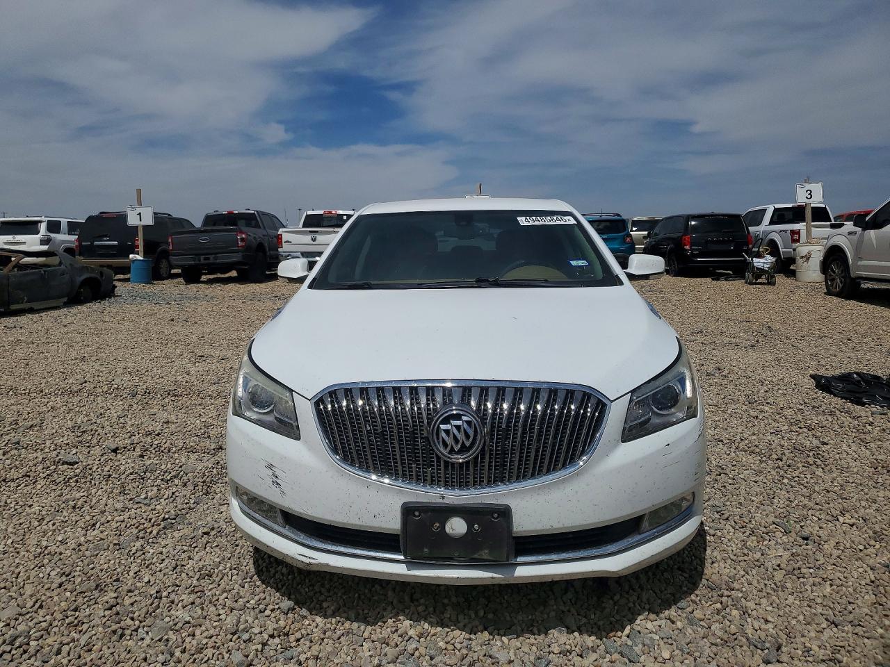 2014 Buick Lacrosse White vin: 1G4GB5G34EF189368