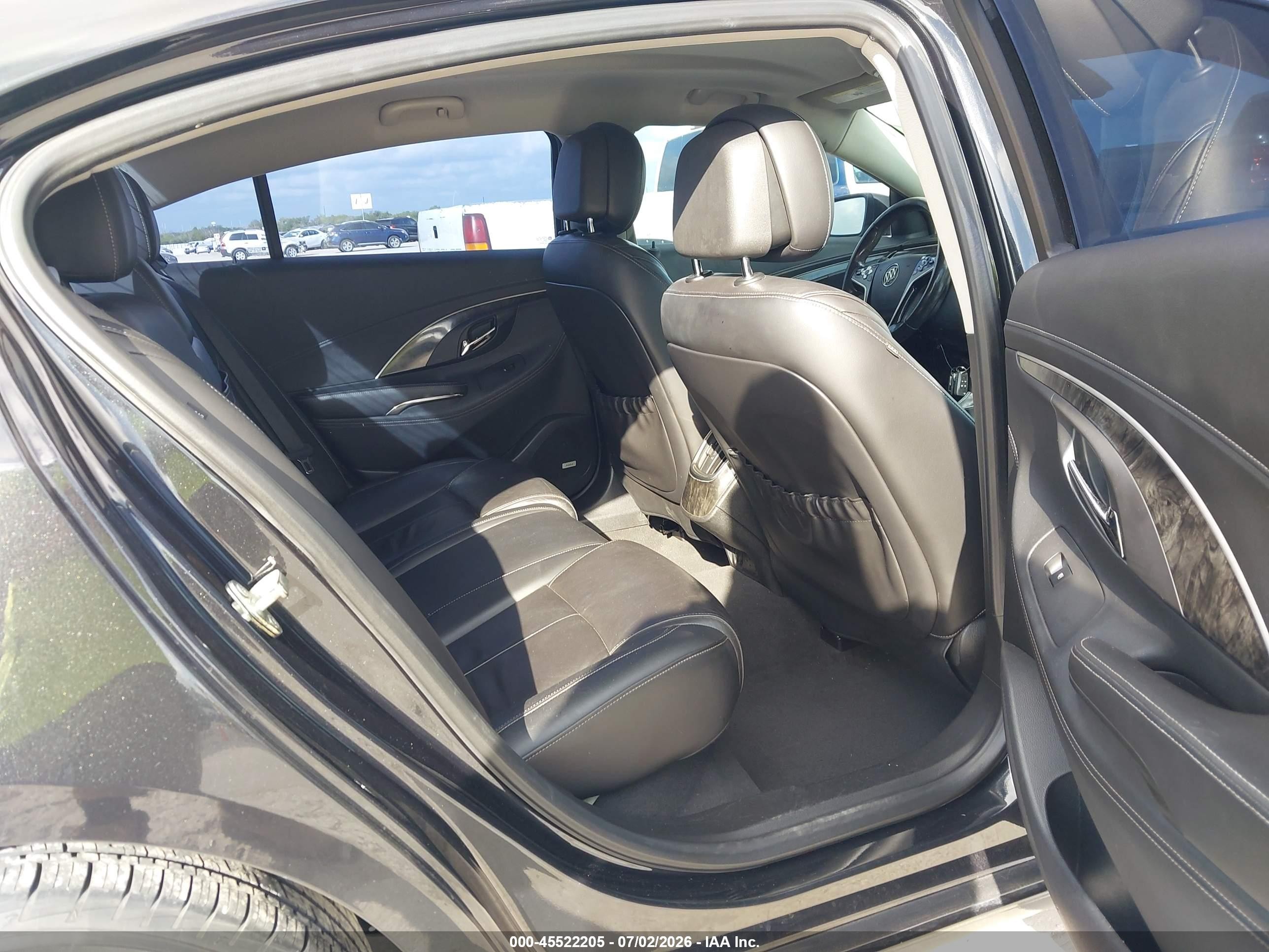 2014 Buick Lacrosse Leather Group Black vin: 1G4GB5G34EF254591