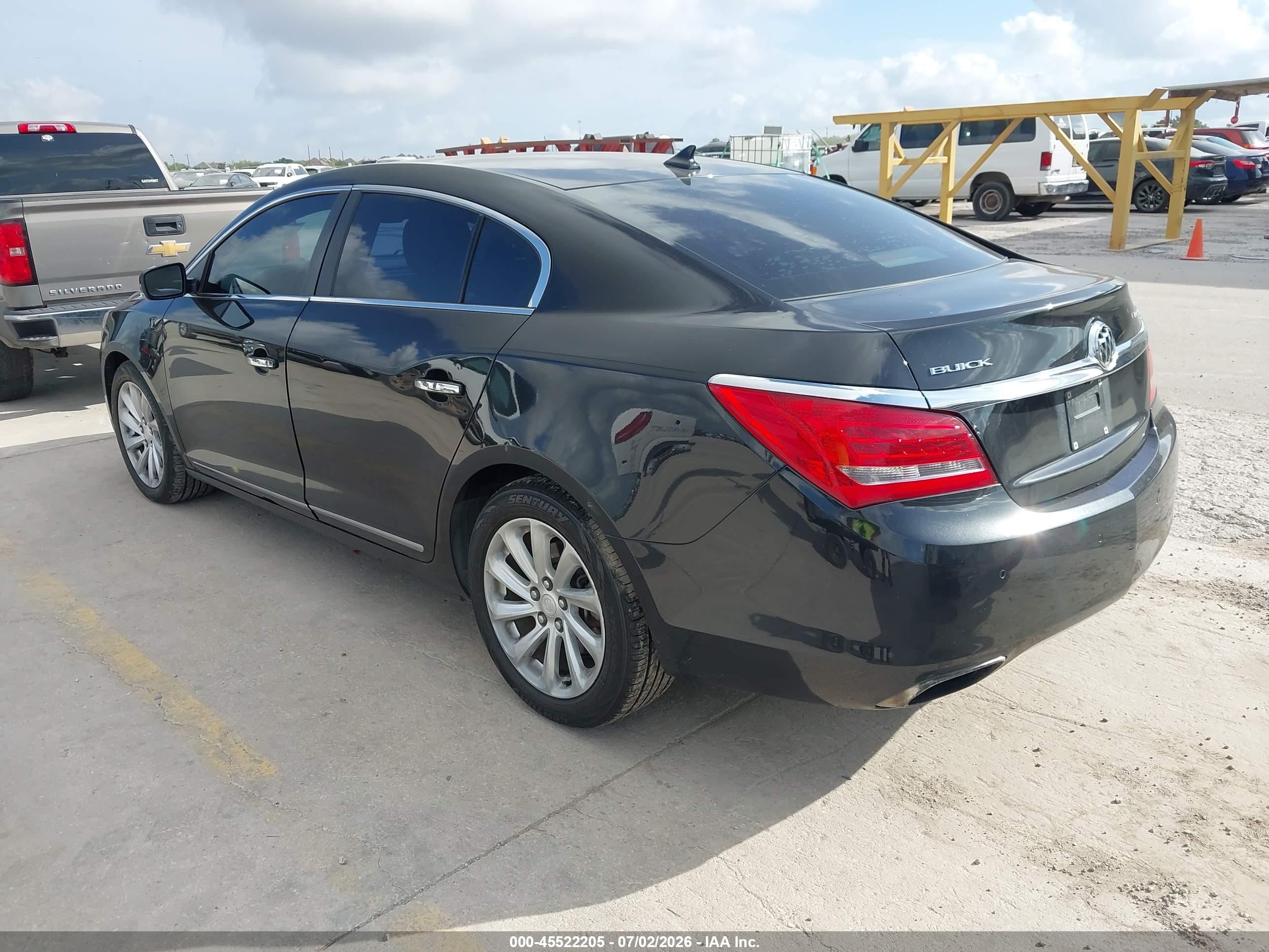 2014 Buick Lacrosse Leather Group Black vin: 1G4GB5G34EF254591