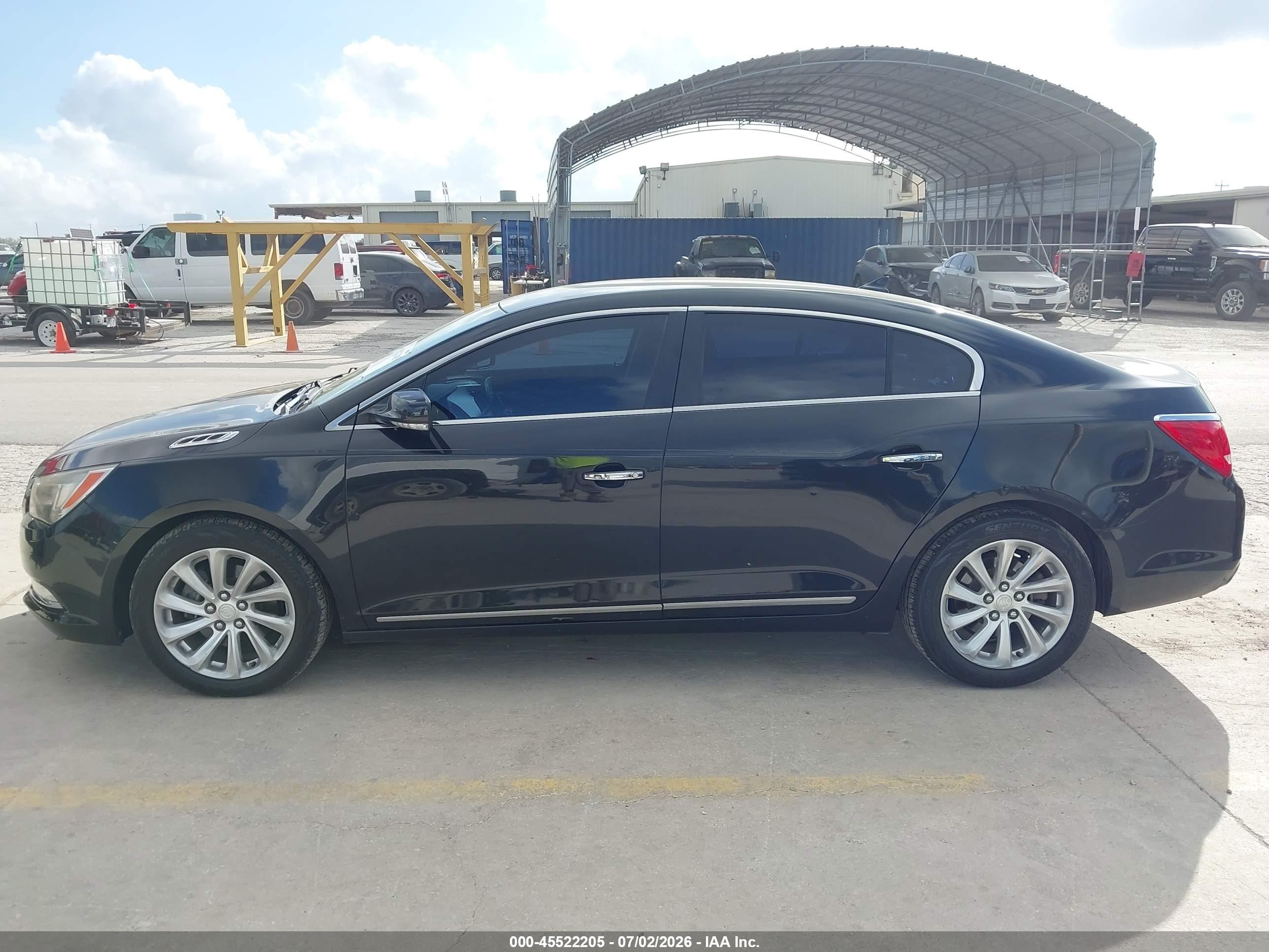 2014 Buick Lacrosse Leather Group Black vin: 1G4GB5G34EF254591