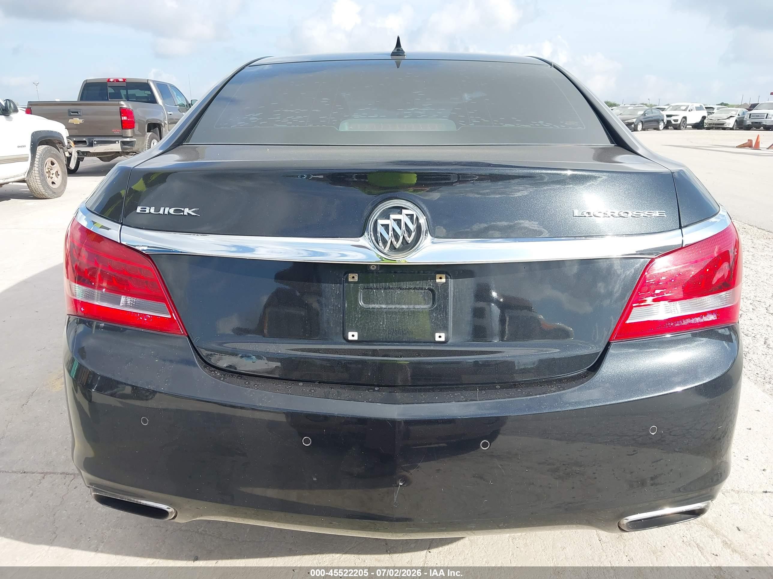 2014 Buick Lacrosse Leather Group Black vin: 1G4GB5G34EF254591