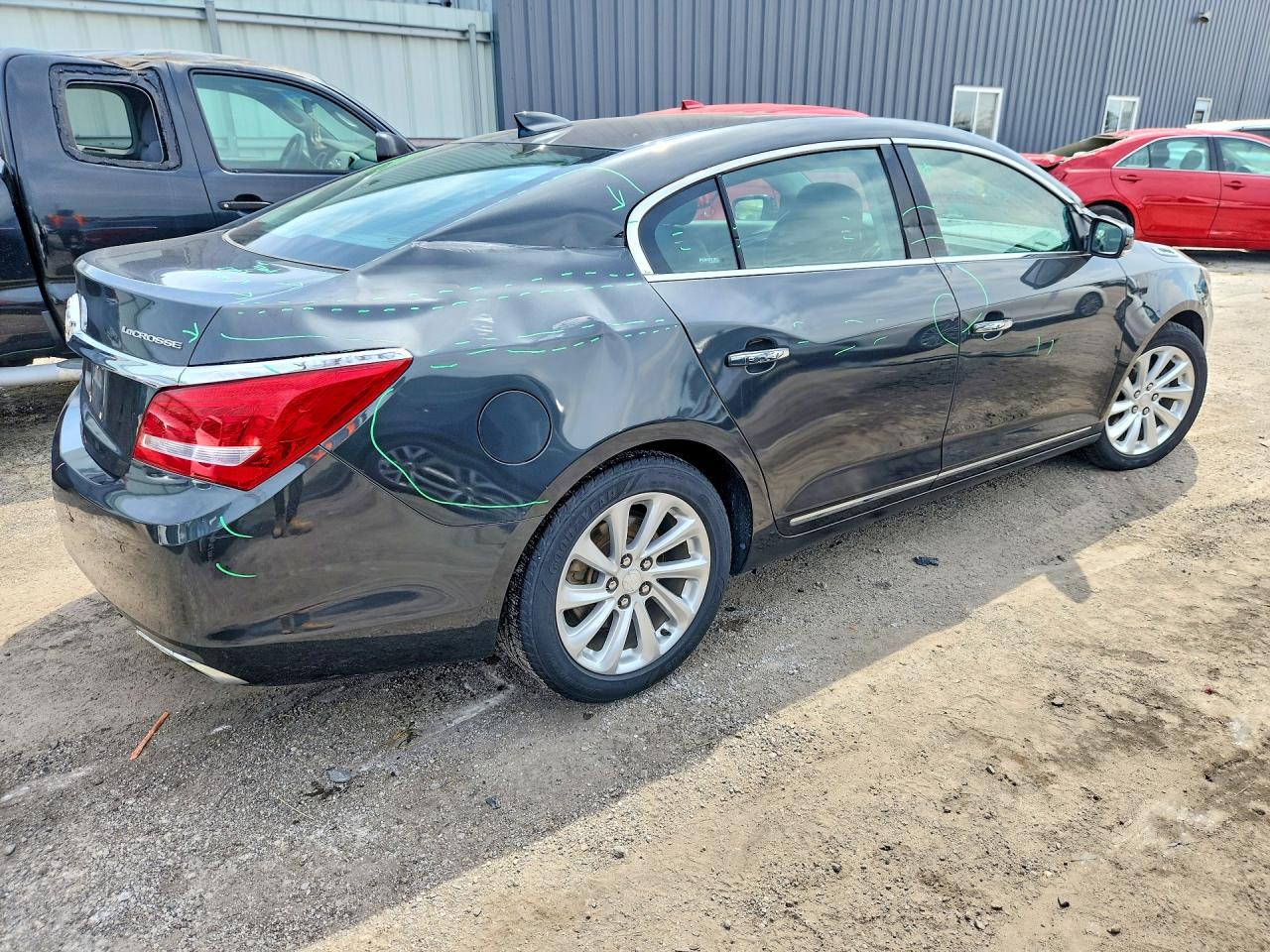 2015 Buick Lacrosse Charcoal vin: 1G4GB5G34FF195494