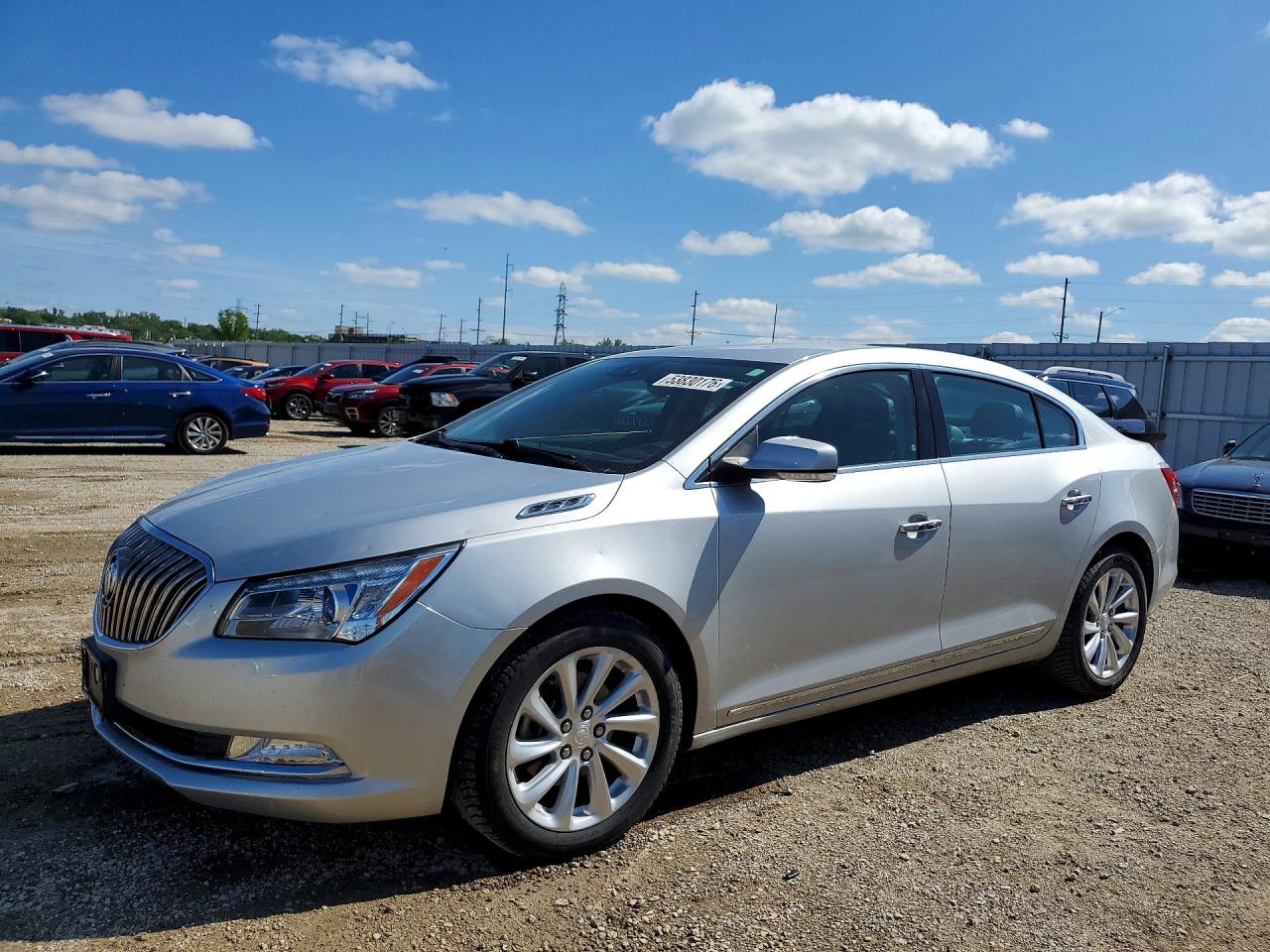 2015 Buick Lacrosse Silver vin: 1G4GB5G34FF206980