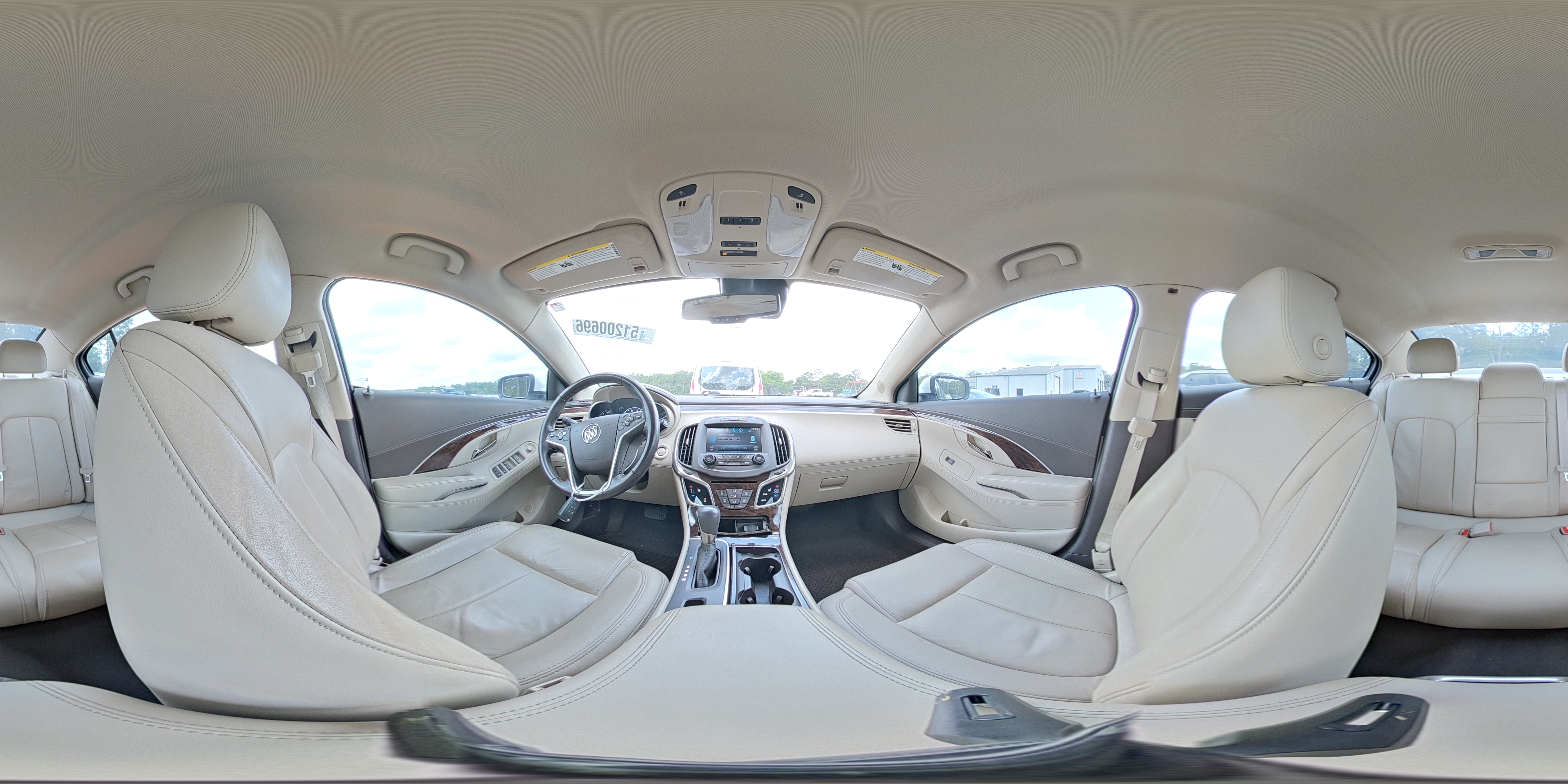 2015 Buick Lacrosse Белый vin: 1G4GB5G34FF246038