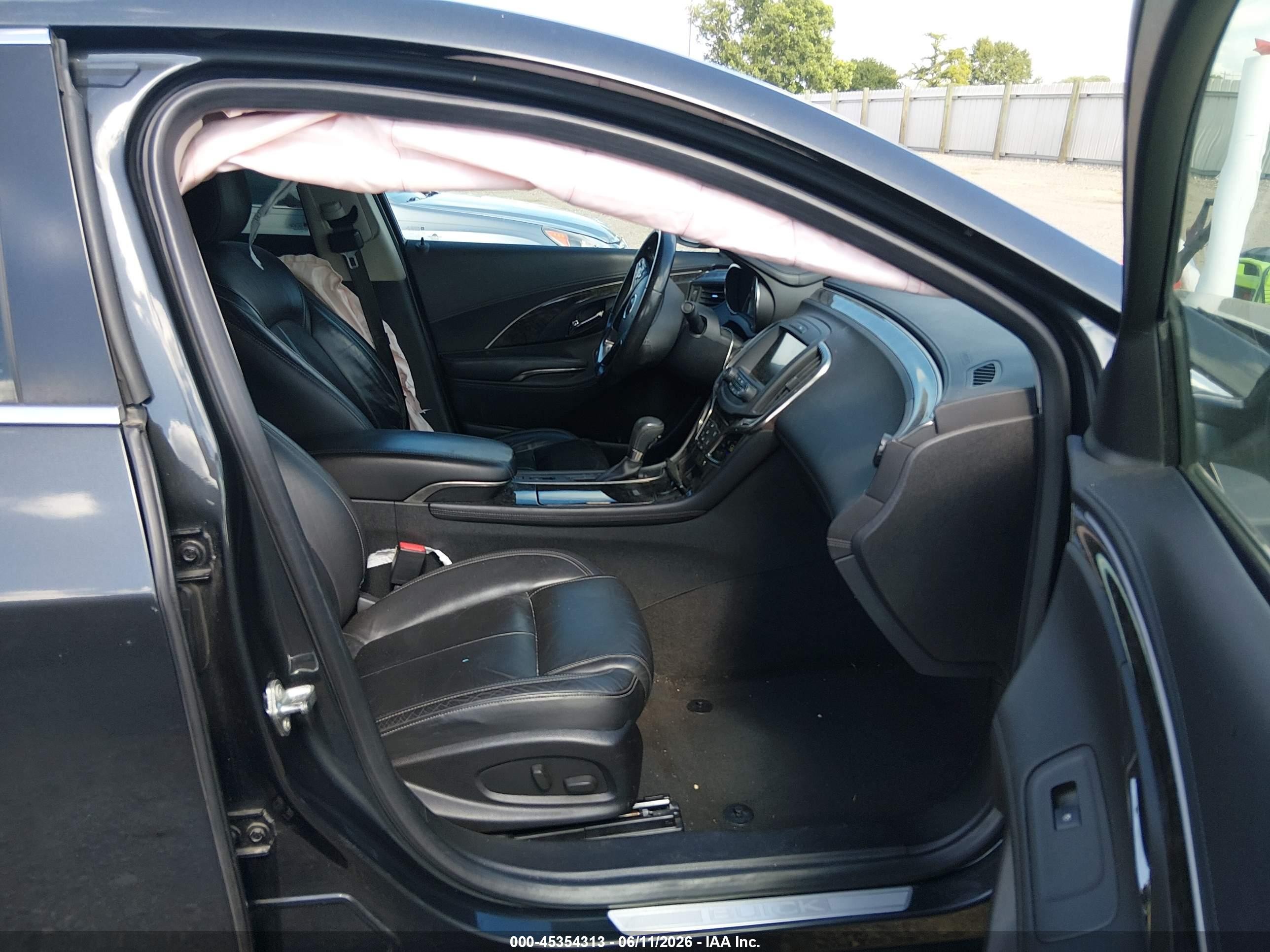 2015 Buick Lacrosse Leather Серый vin: 1G4GB5G34FF255144