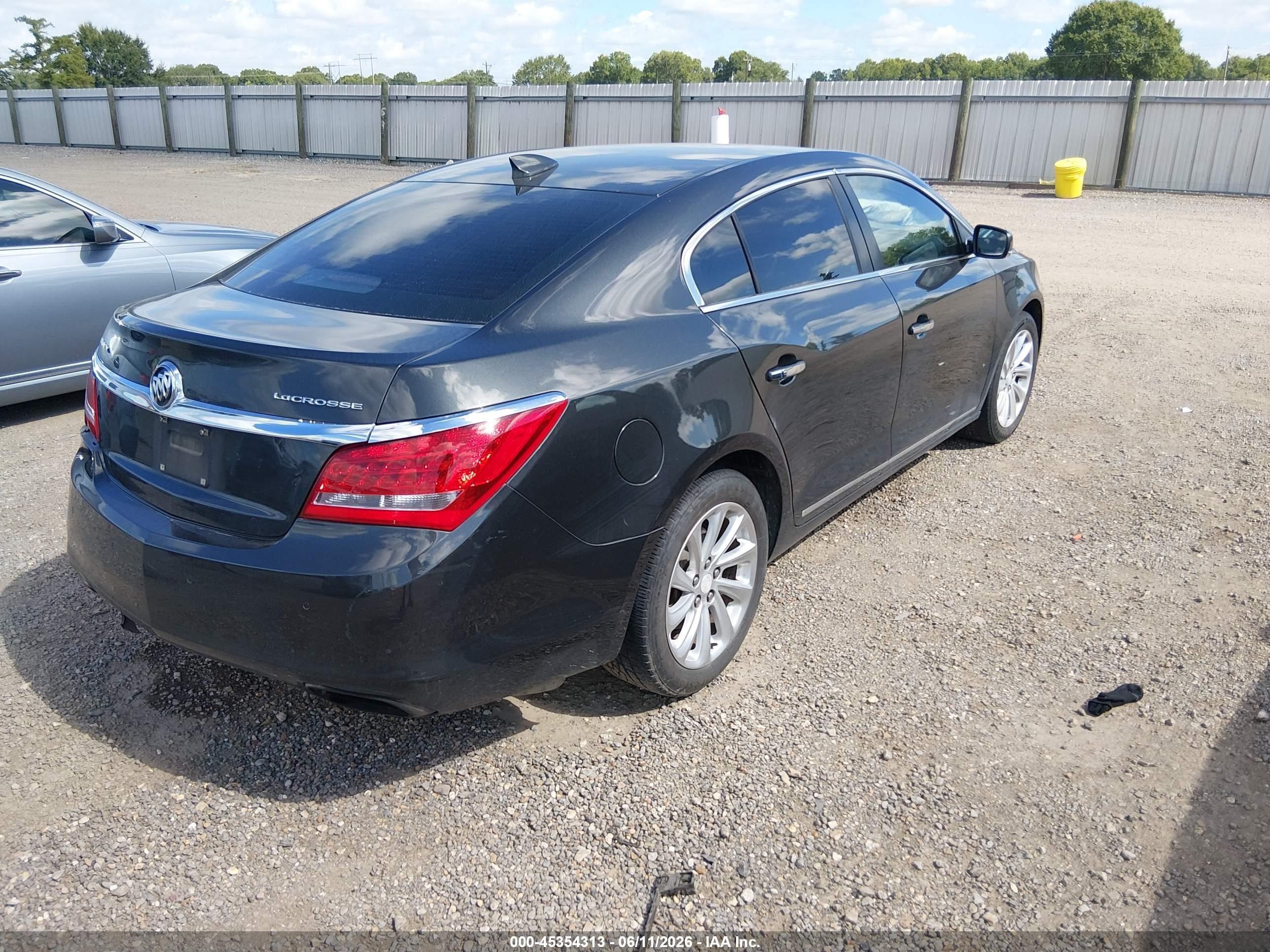 2015 Buick Lacrosse Leather Серый vin: 1G4GB5G34FF255144