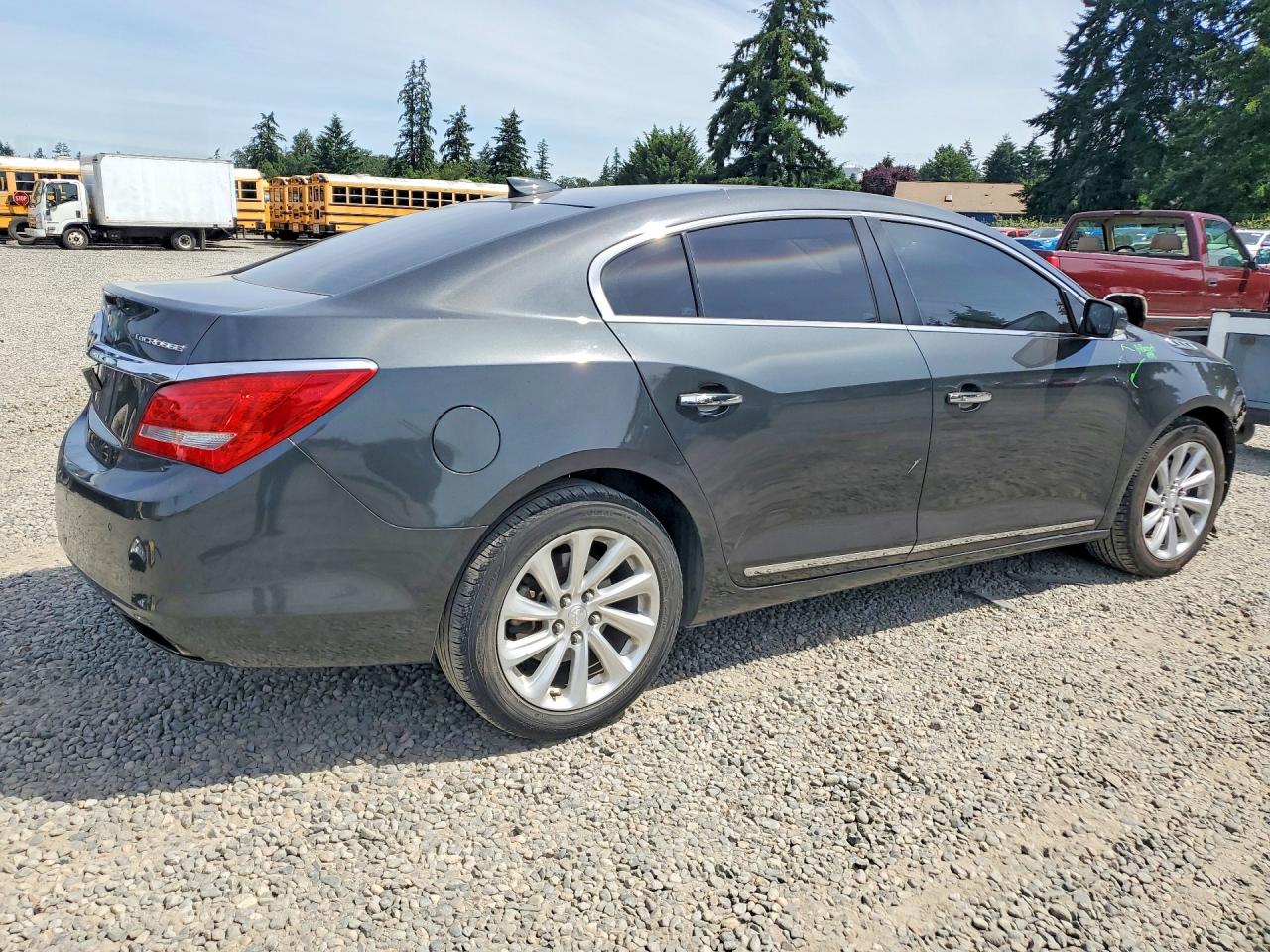 2015 Buick Lacrosse Black vin: 1G4GB5G34FF267472