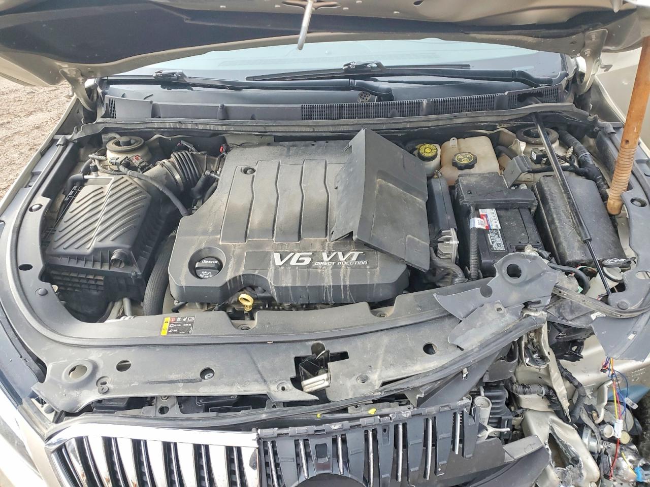 2014 Buick Lacrosse Бежевый vin: 1G4GB5G35EF127607