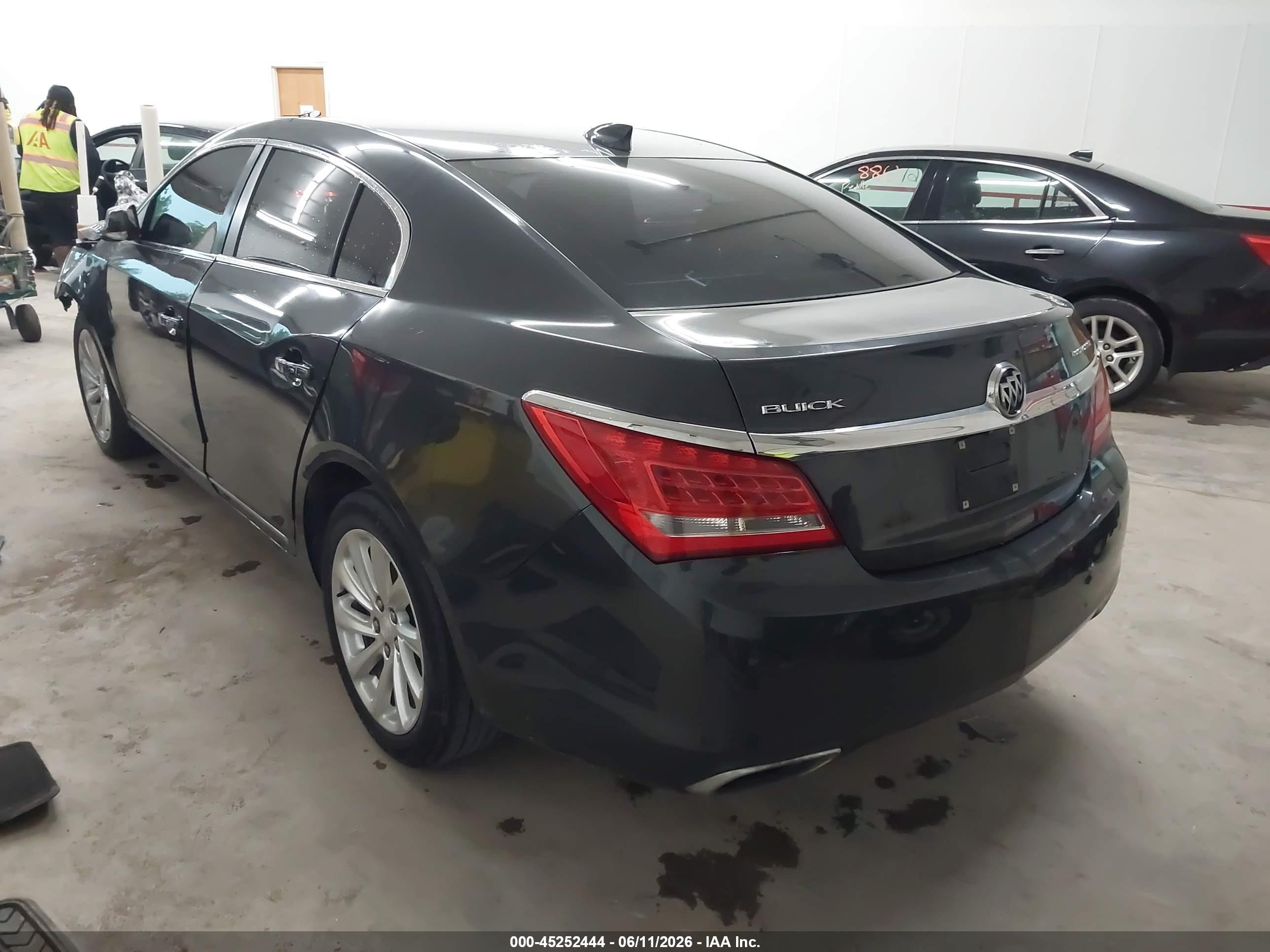 2015 Buick Lacrosse Leather Black vin: 1G4GB5G35FF152489