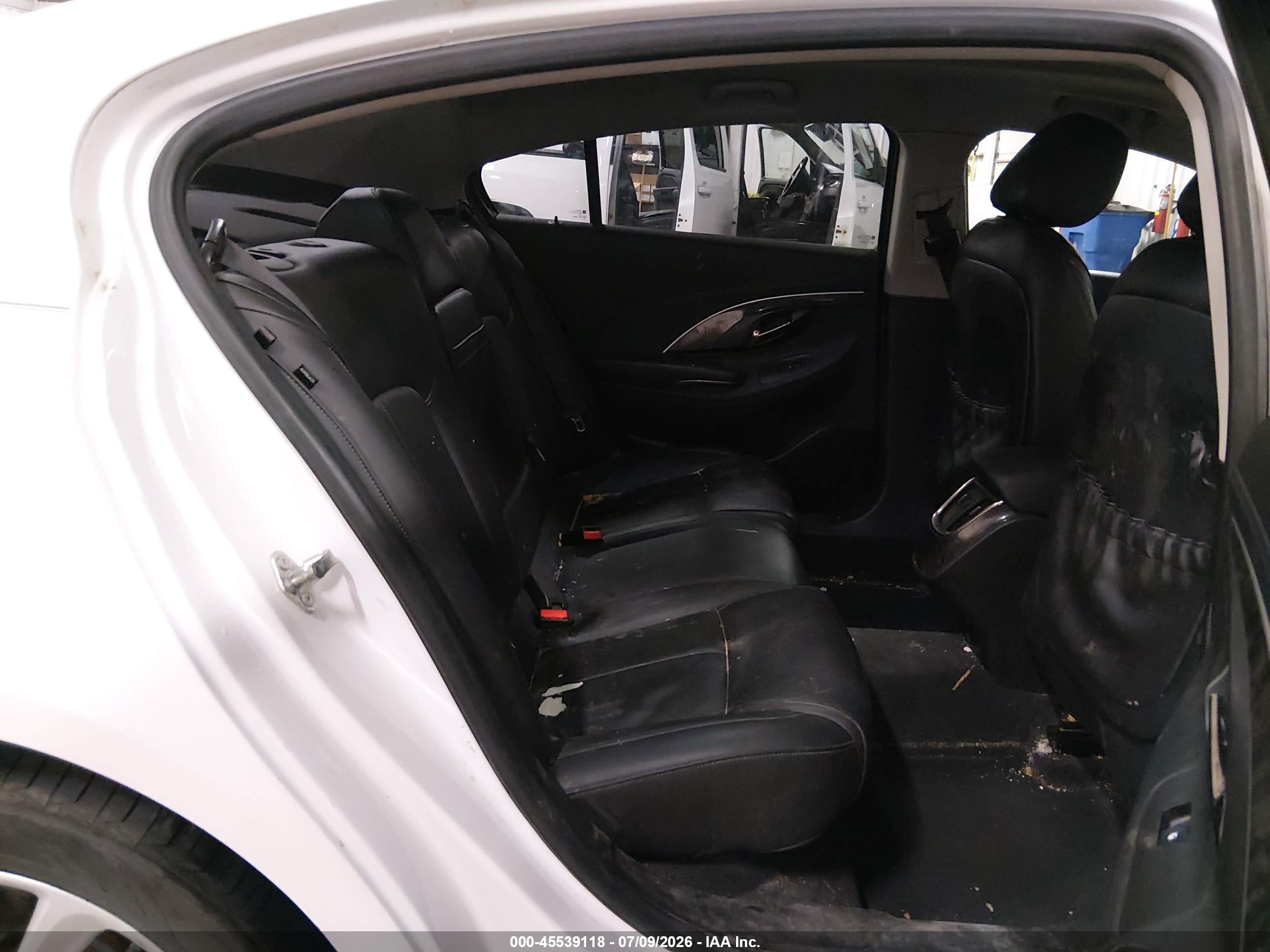 2015 Buick Lacrosse Leather White vin: 1G4GB5G35FF205854