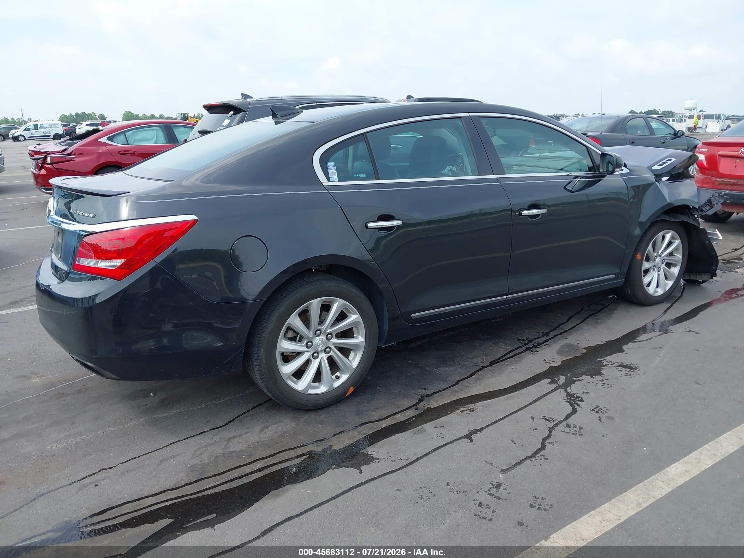 2015 Buick Lacrosse Leather Black vin: 1G4GB5G35FF212190