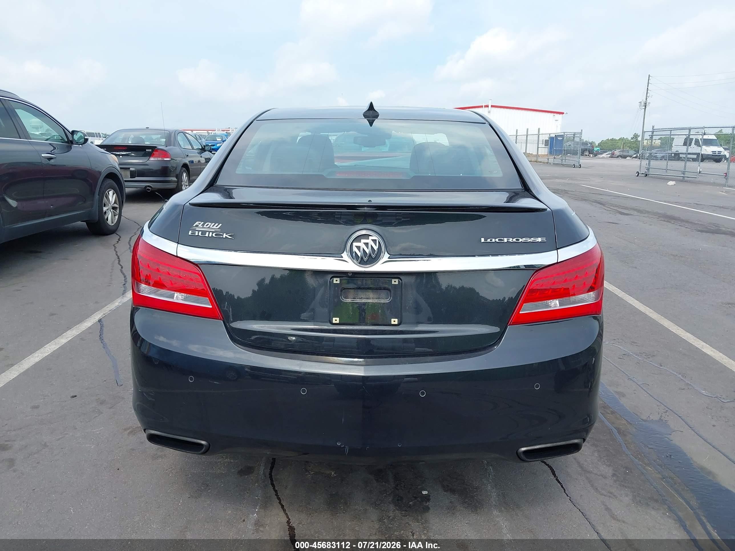 2015 Buick Lacrosse Leather Black vin: 1G4GB5G35FF212190