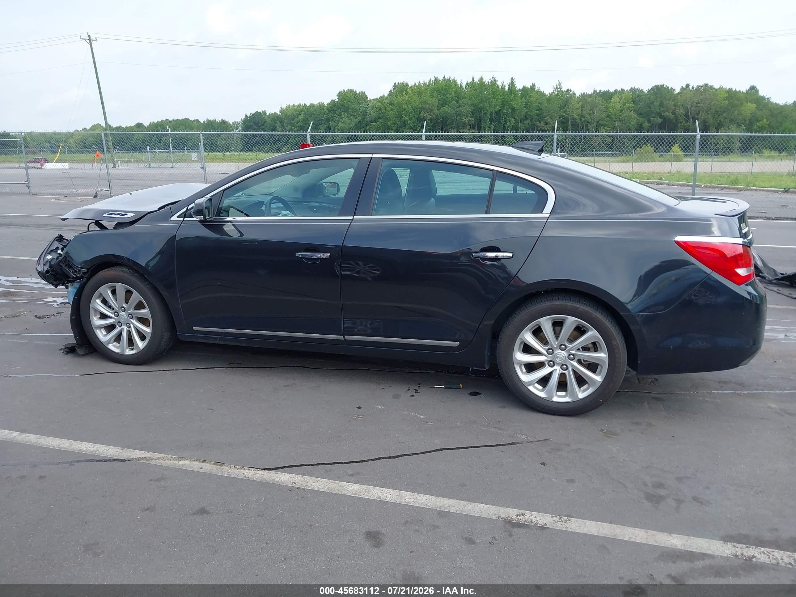 2015 Buick Lacrosse Leather Black vin: 1G4GB5G35FF212190
