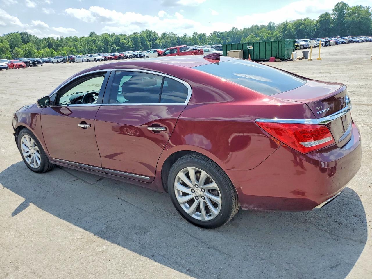2015 Buick Lacrosse Burgundy vin: 1G4GB5G35FF247523