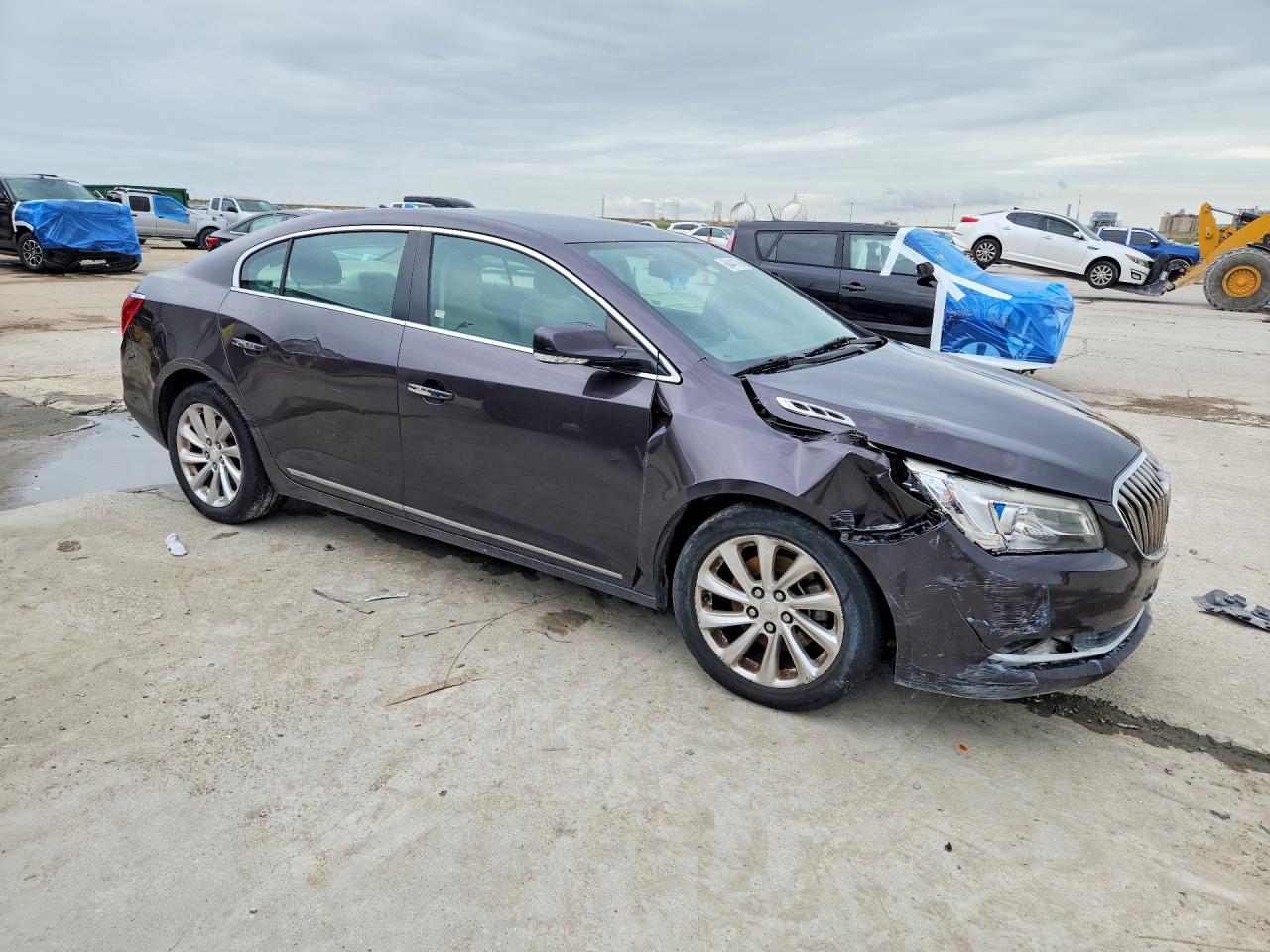 2014 Buick Lacrosse Burgundy vin: 1G4GB5G36EF158672