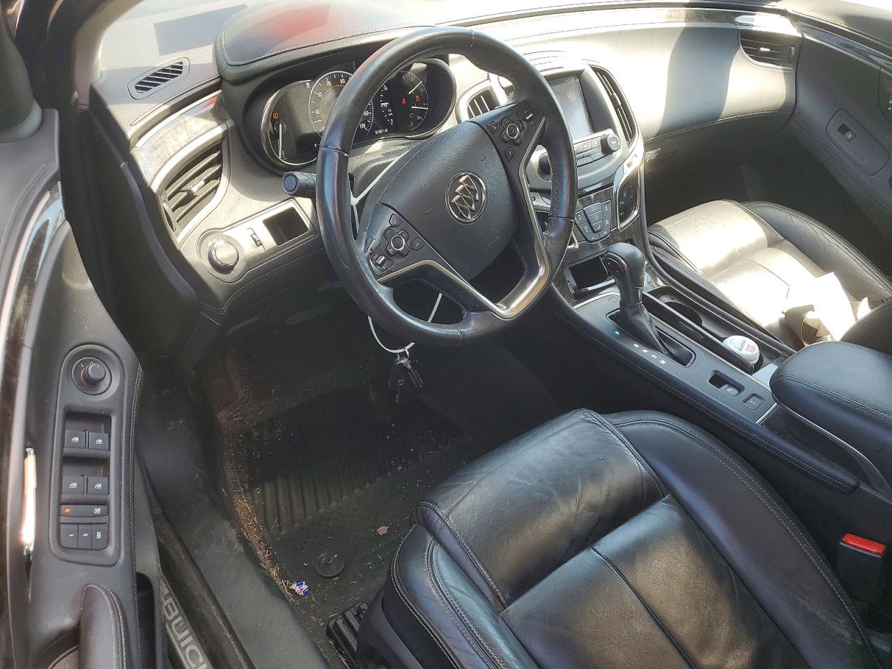 2015 Buick Lacrosse Black vin: 1G4GB5G36FF116553