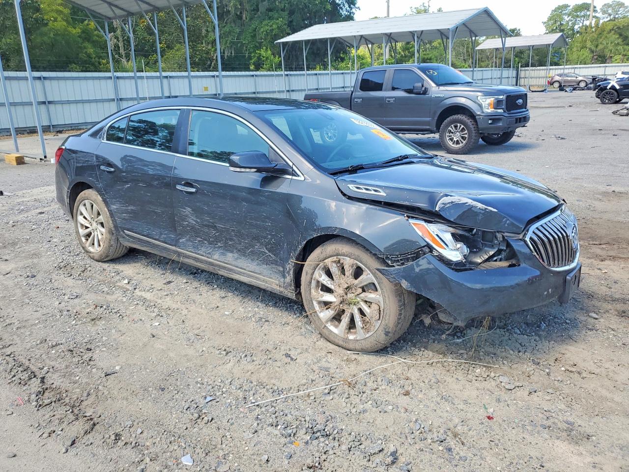 2015 Buick Lacrosse Black vin: 1G4GB5G36FF116553