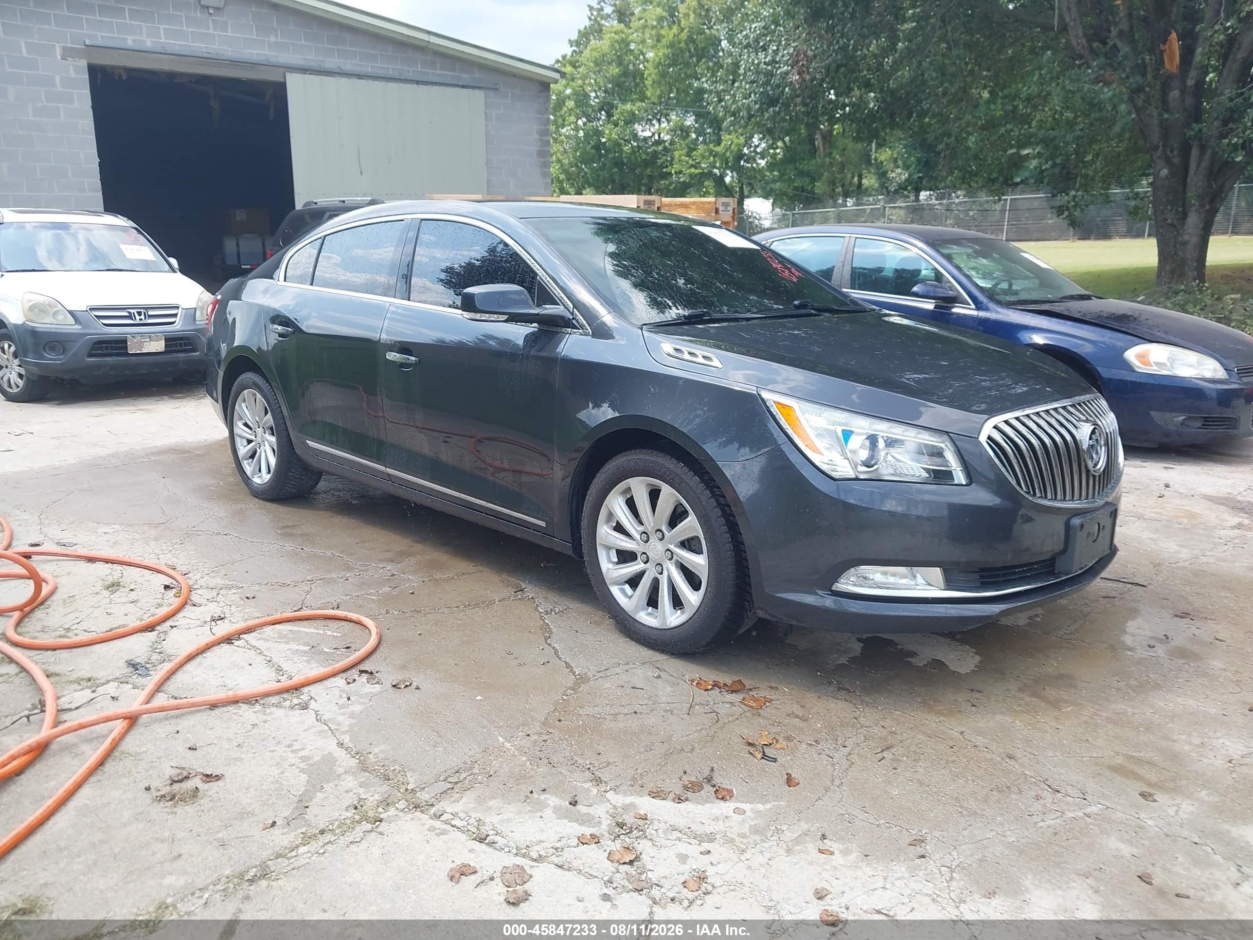 2015 Buick Lacrosse Leather Gray vin: 1G4GB5G36FF235896