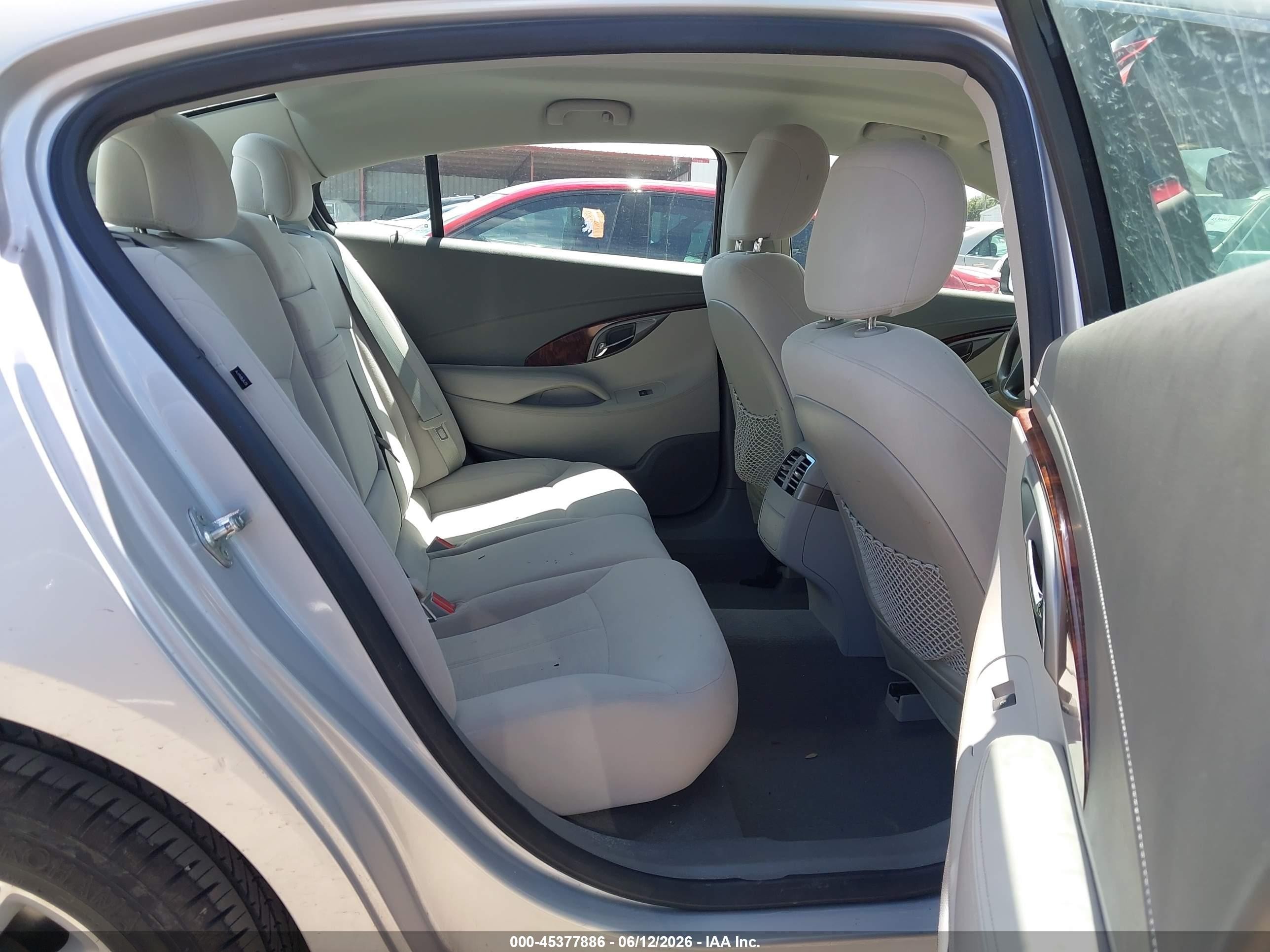 2012 Buick Lacrosse Convenience Group Silver vin: 1G4GB5G37CF331421
