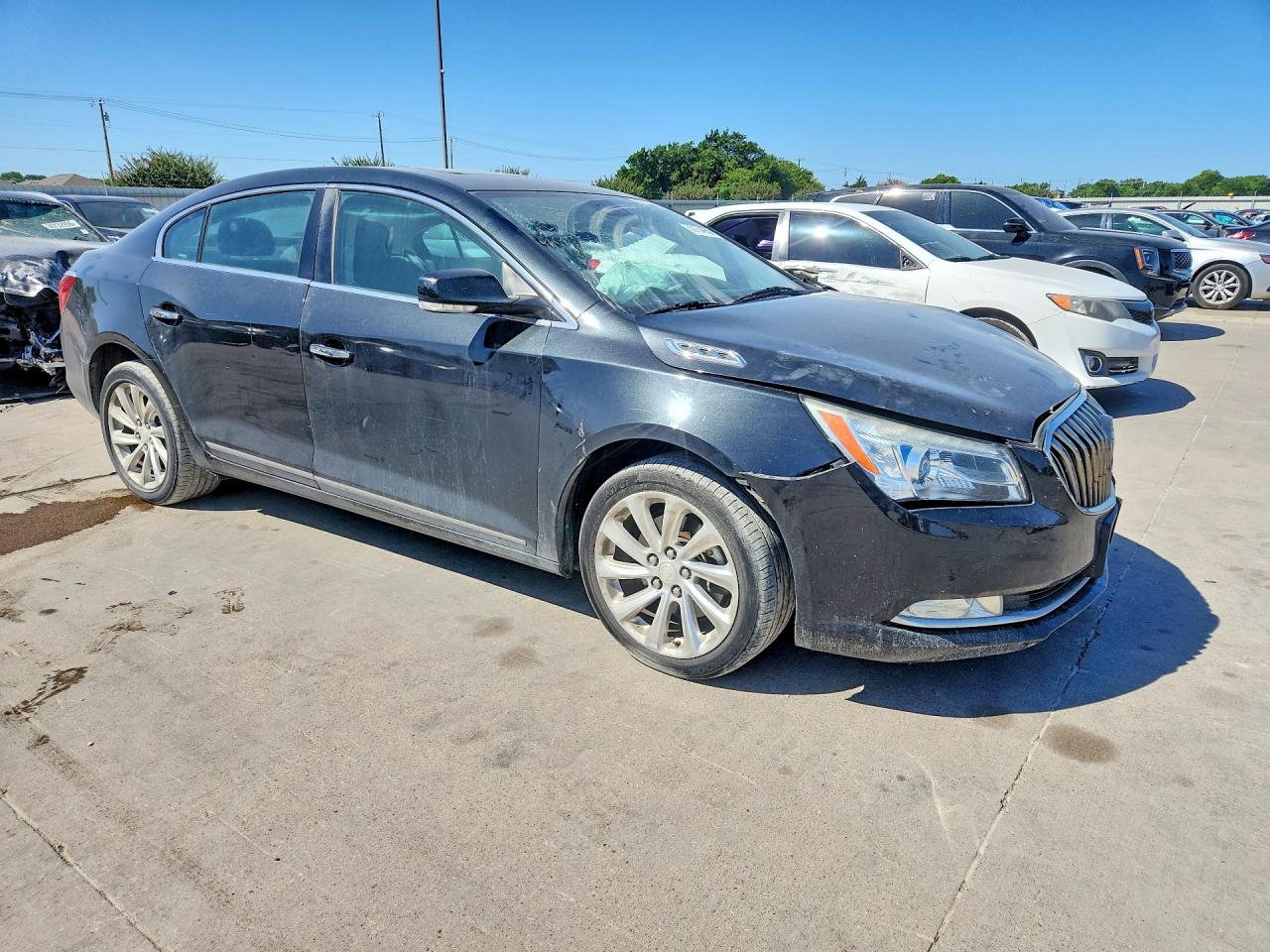 2015 Buick Lacrosse Black vin: 1G4GB5G37FF294598
