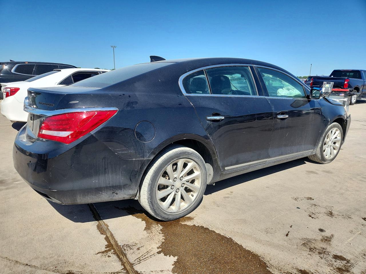 2015 Buick Lacrosse Black vin: 1G4GB5G37FF294598