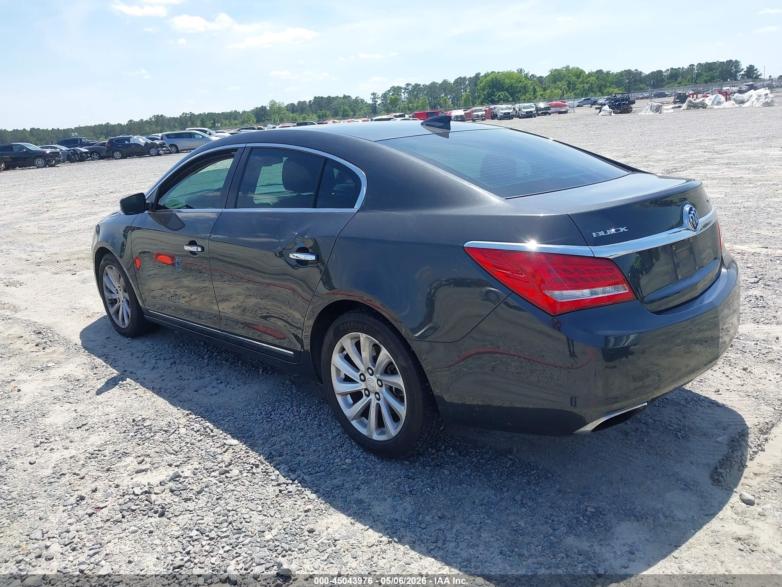 2015 Buick Lacrosse Leather Черный vin: 1G4GB5G39FF158294