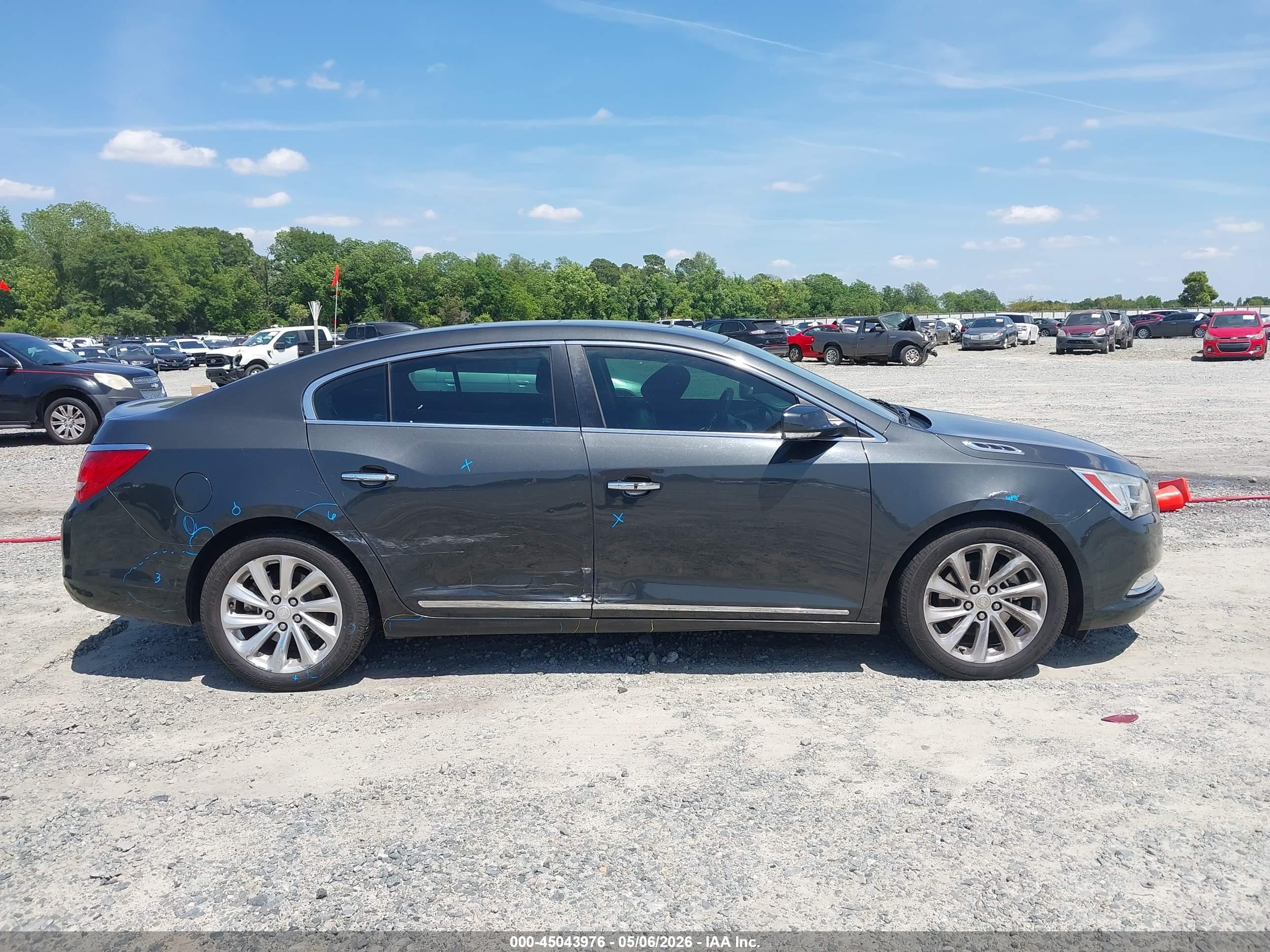 2015 Buick Lacrosse Leather Черный vin: 1G4GB5G39FF158294