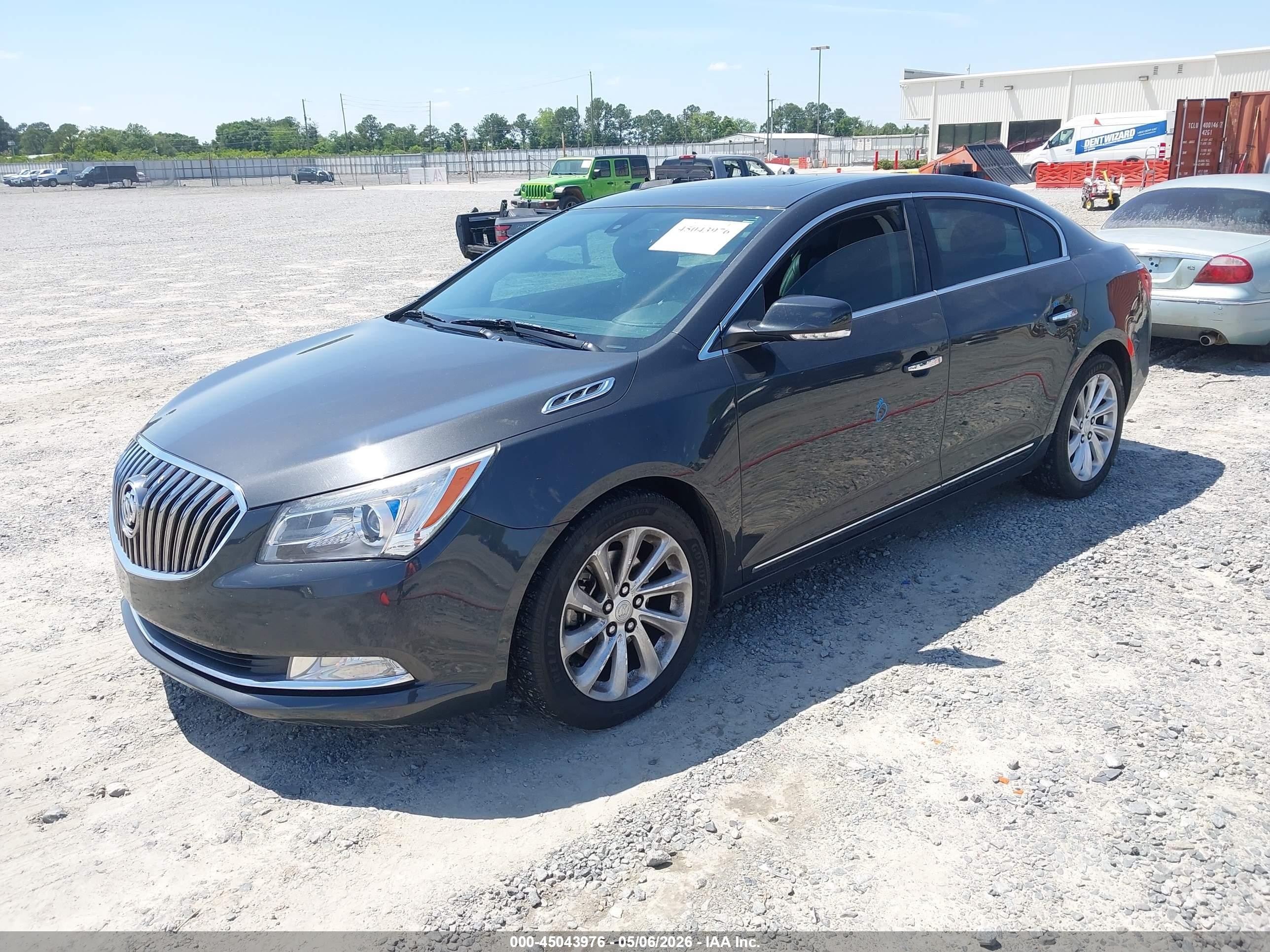 2015 Buick Lacrosse Leather Черный vin: 1G4GB5G39FF158294