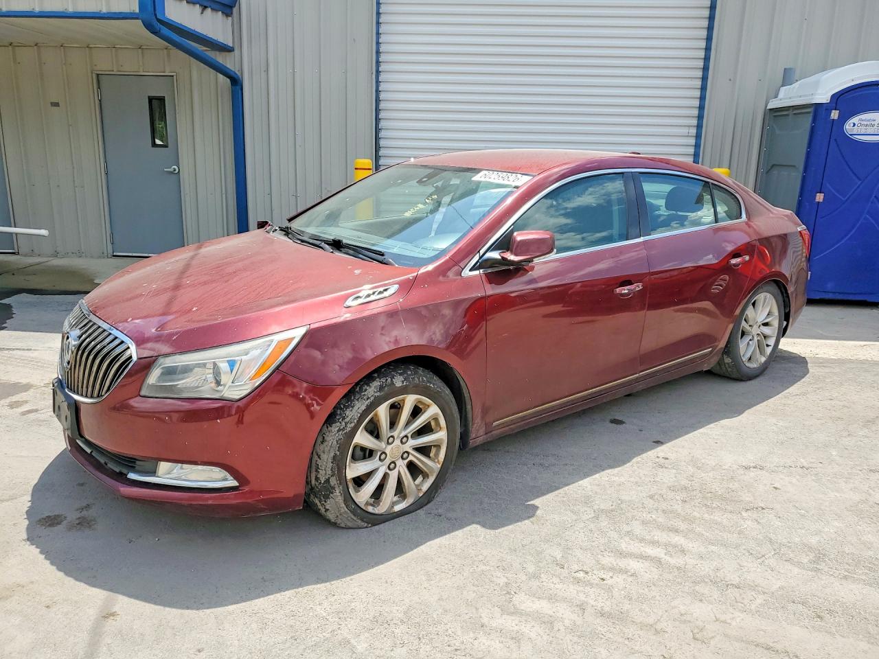 2015 Buick Lacrosse Burgundy vin: 1G4GB5G3XFF133565