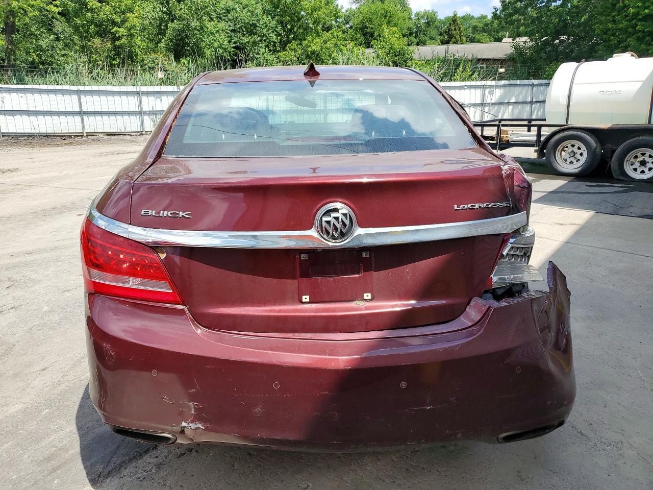 2015 Buick Lacrosse Burgundy vin: 1G4GB5G3XFF133565