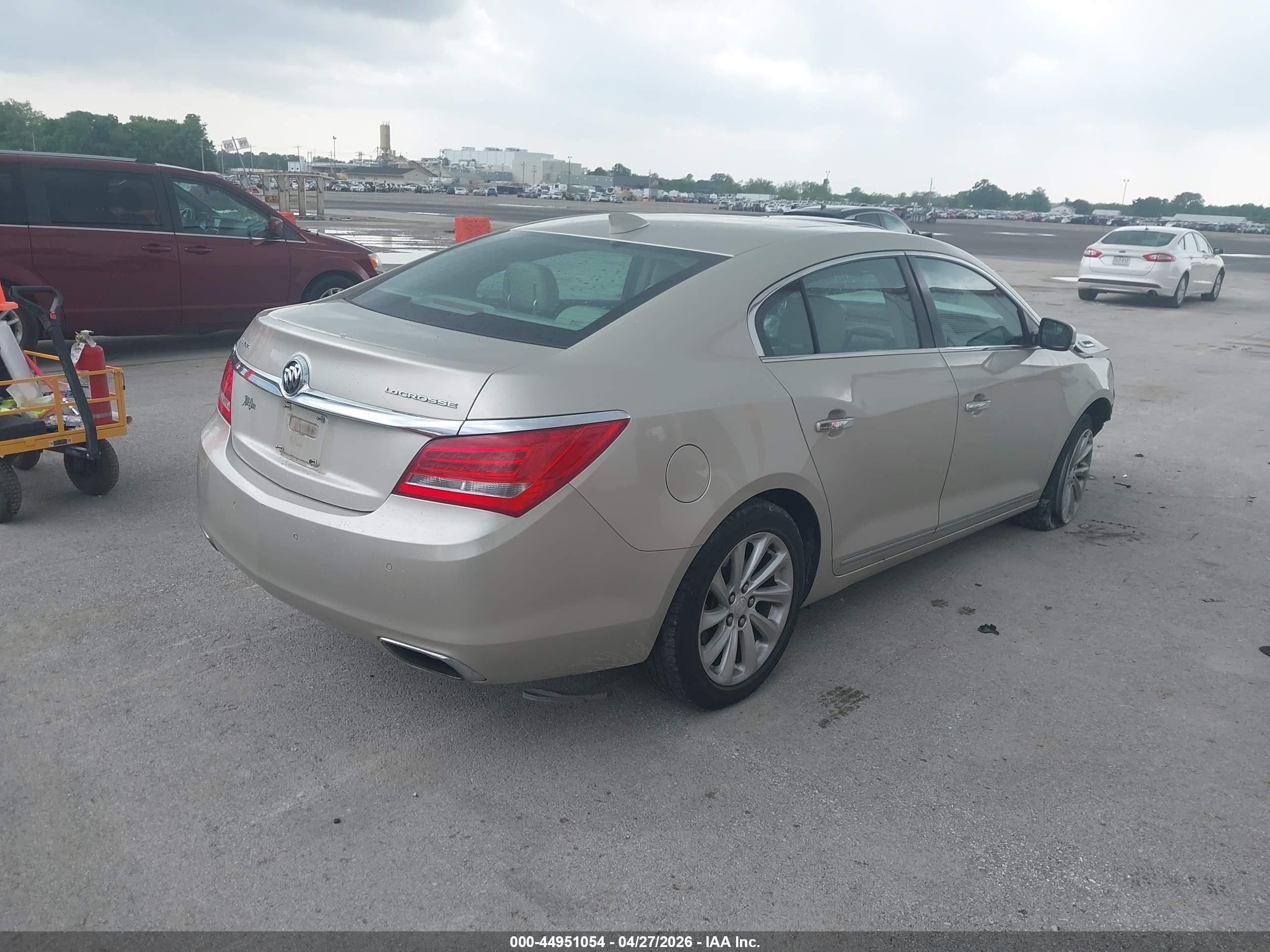 2015 Buick Lacrosse Leather Champagne vin: 1G4GB5G3XFF146476