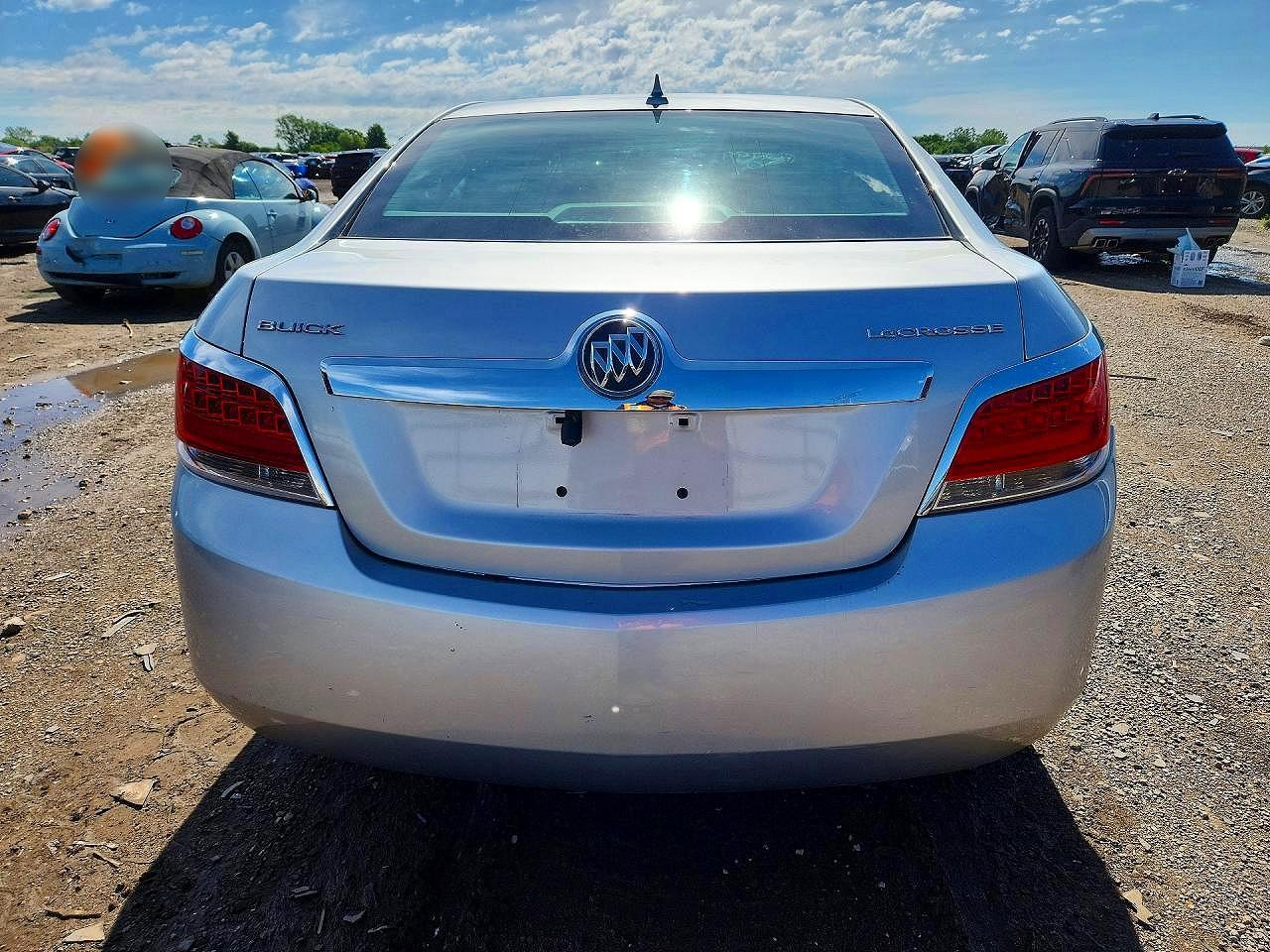2010 Buick Lacrosse Cx Silver vin: 1G4GB5GG8AF185966