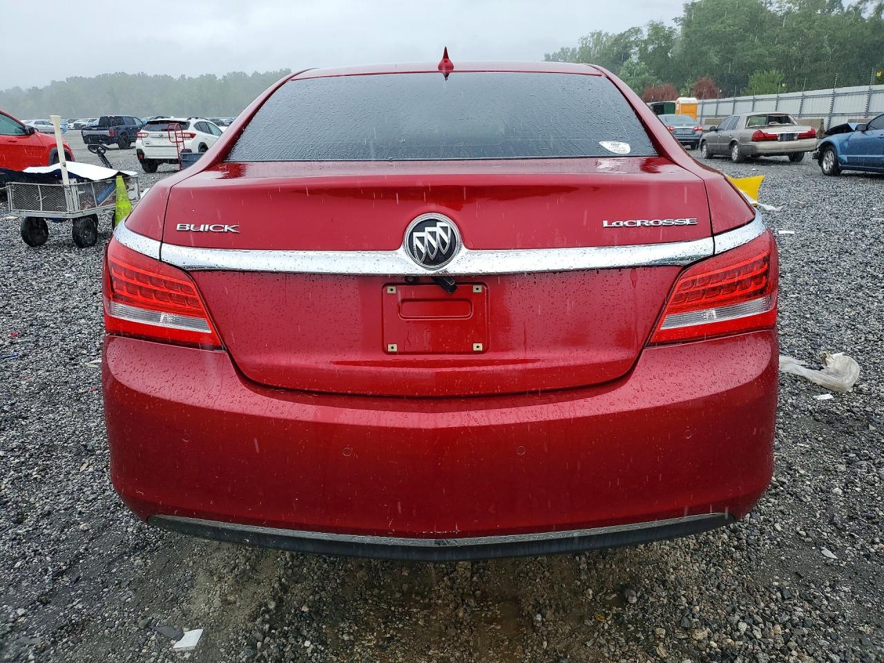 2014 Buick Lacrosse Red vin: 1G4GB5GR3EF158018