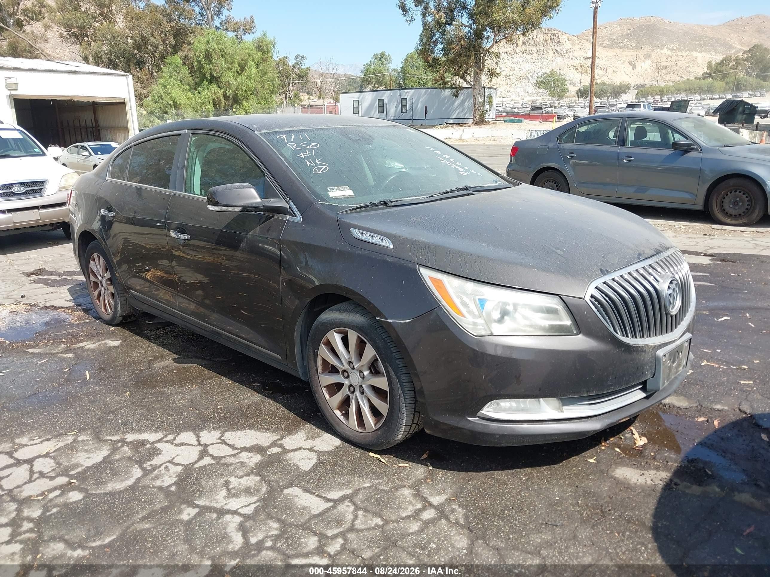 2014 Buick Lacrosse Leather Group Brown vin: 1G4GB5GR4EF167147