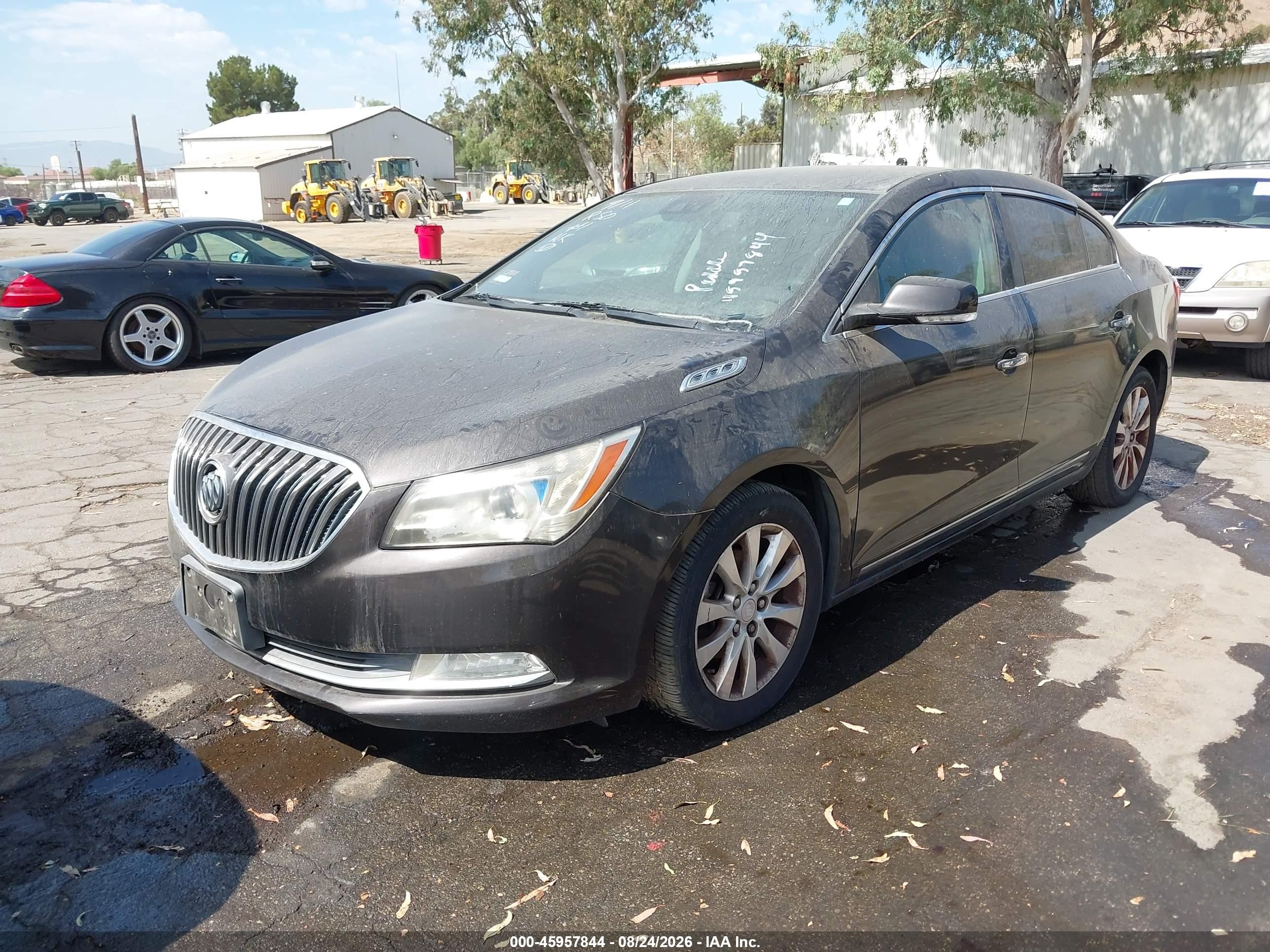 2014 Buick Lacrosse Leather Group Brown vin: 1G4GB5GR4EF167147