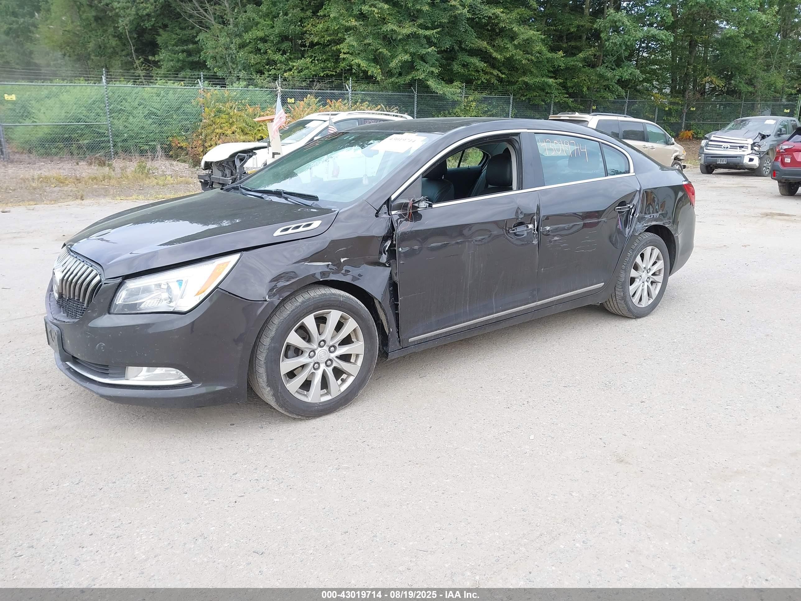 2014 Buick Lacrosse Leather Group Серый vin: 1G4GB5GR4EF182442