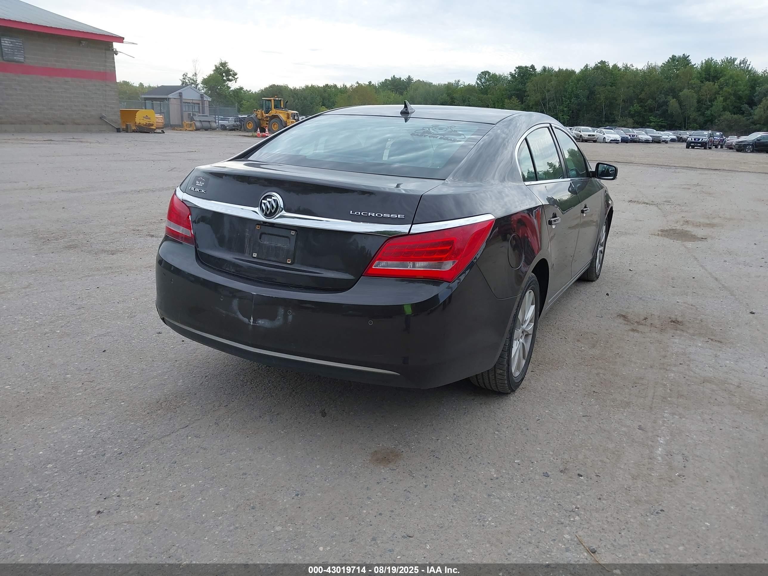 2014 Buick Lacrosse Leather Group Серый vin: 1G4GB5GR4EF182442