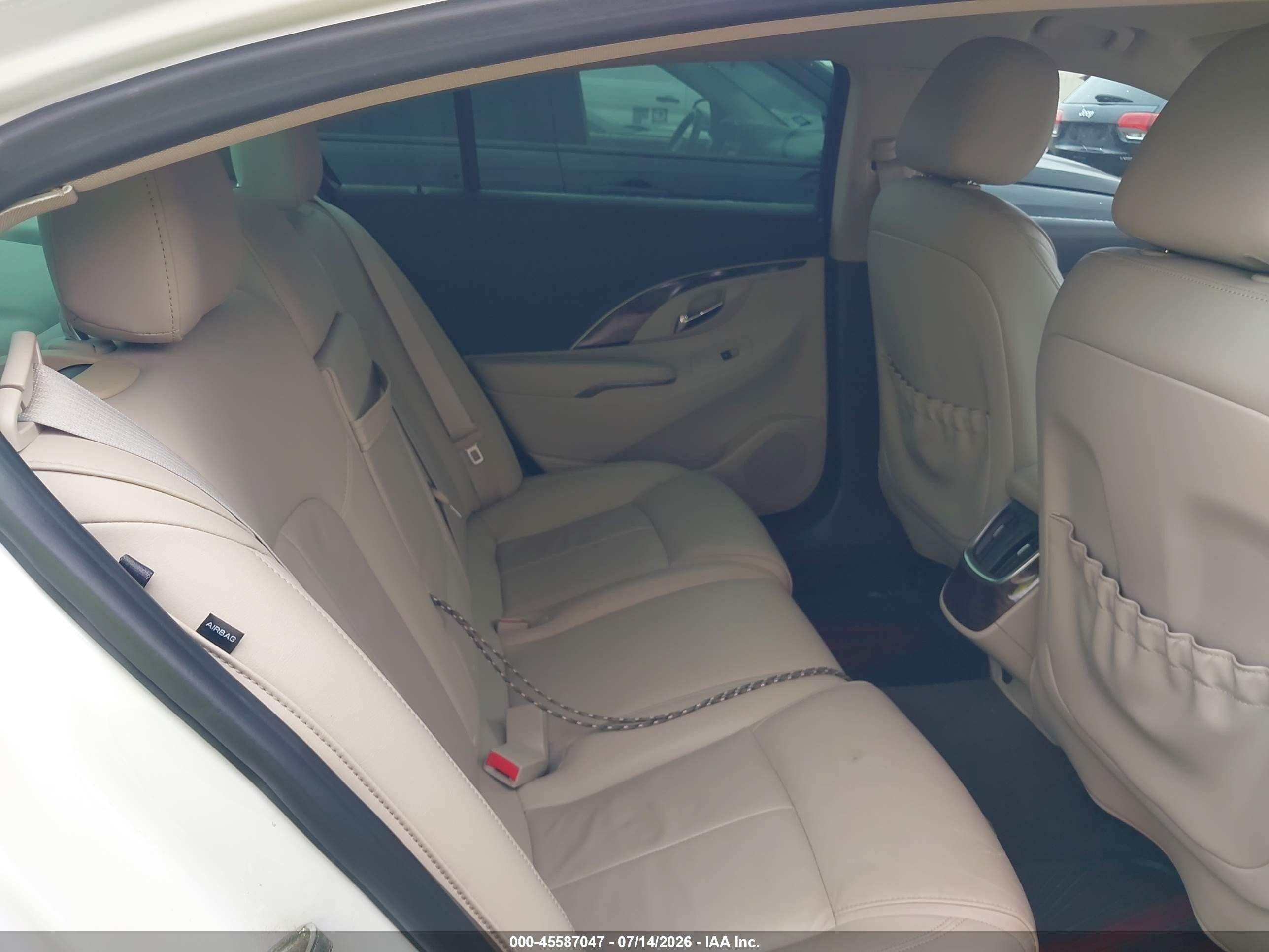 2015 Buick Lacrosse Leather White vin: 1G4GB5GR5FF228765