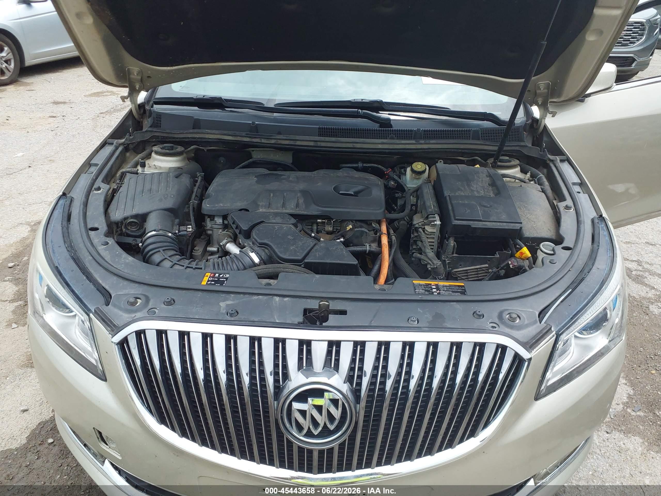 2014 Buick Lacrosse Leather Group Beige vin: 1G4GB5GR7EF106522