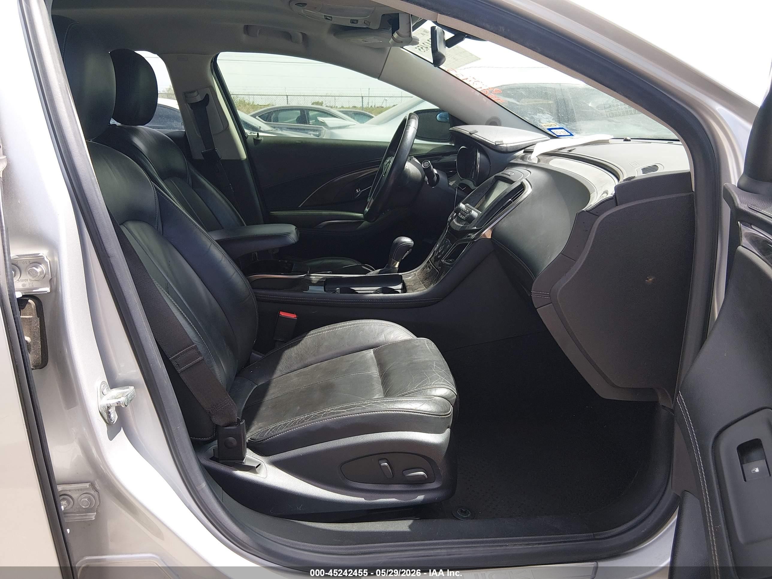 2014 Buick Lacrosse Leather Group Gray vin: 1G4GB5GR7EF177560