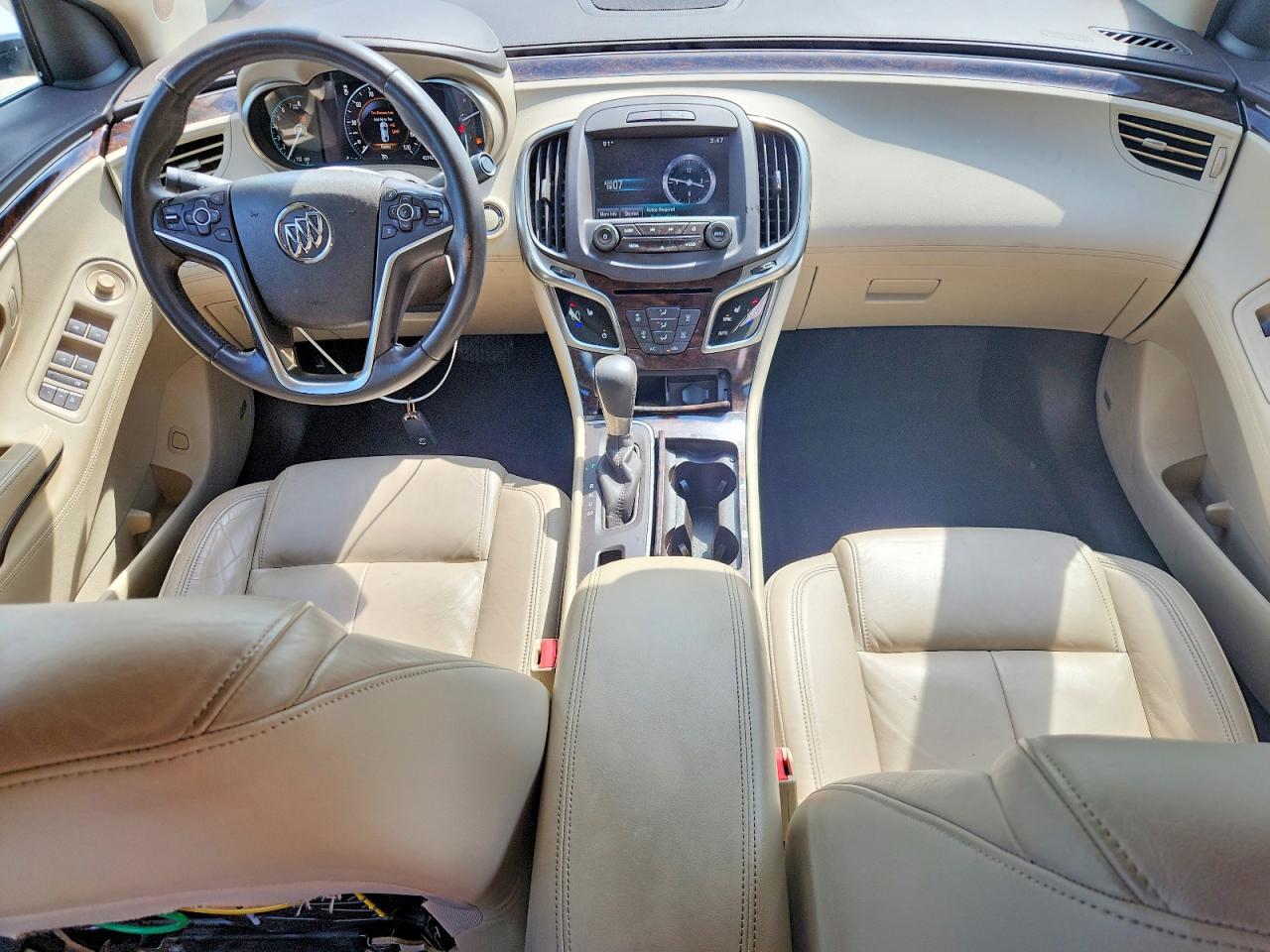 2015 Buick Lacrosse White vin: 1G4GB5GRXFF338758