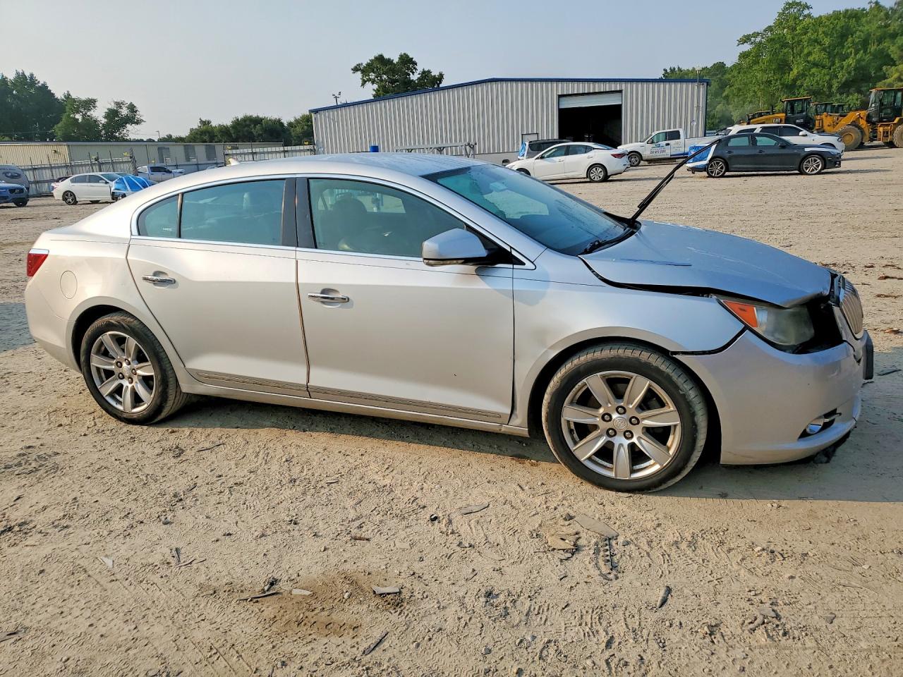 2012 Buick Lacrosse Silver vin: 1G4GC5E30CF244198