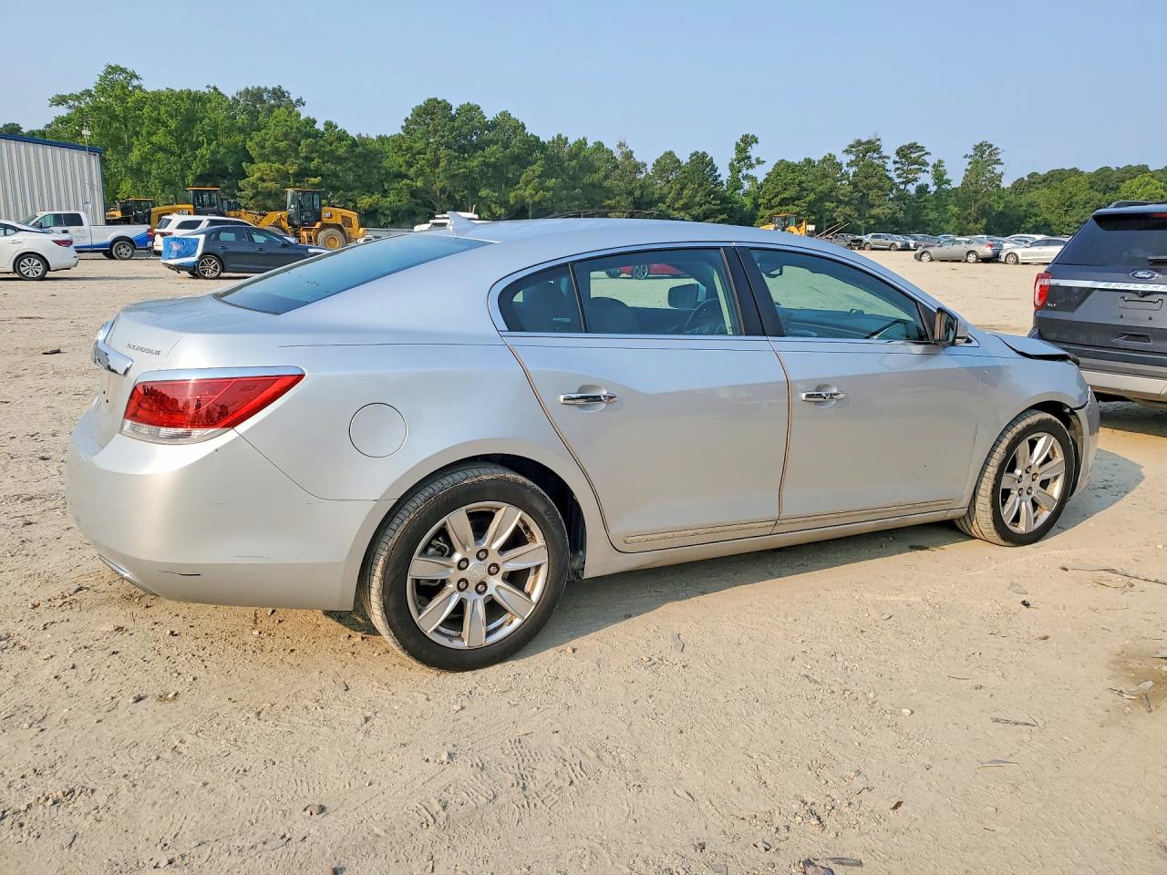 2012 Buick Lacrosse Silver vin: 1G4GC5E30CF244198