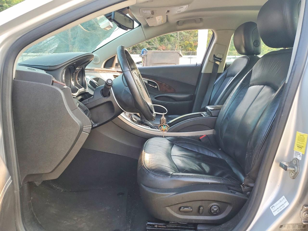2012 Buick Lacrosse Silver vin: 1G4GC5E30CF244198