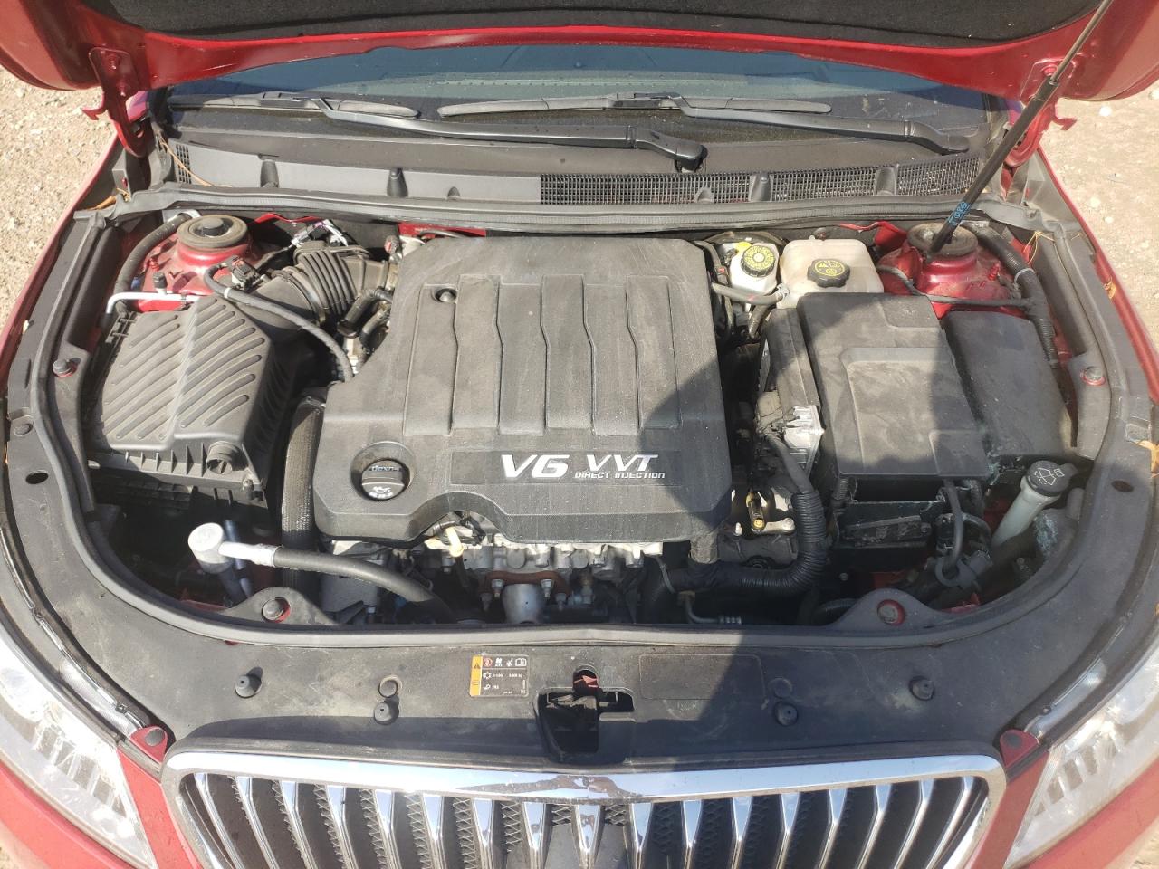 2013 Buick Lacrosse Red vin: 1G4GC5E30DF124774