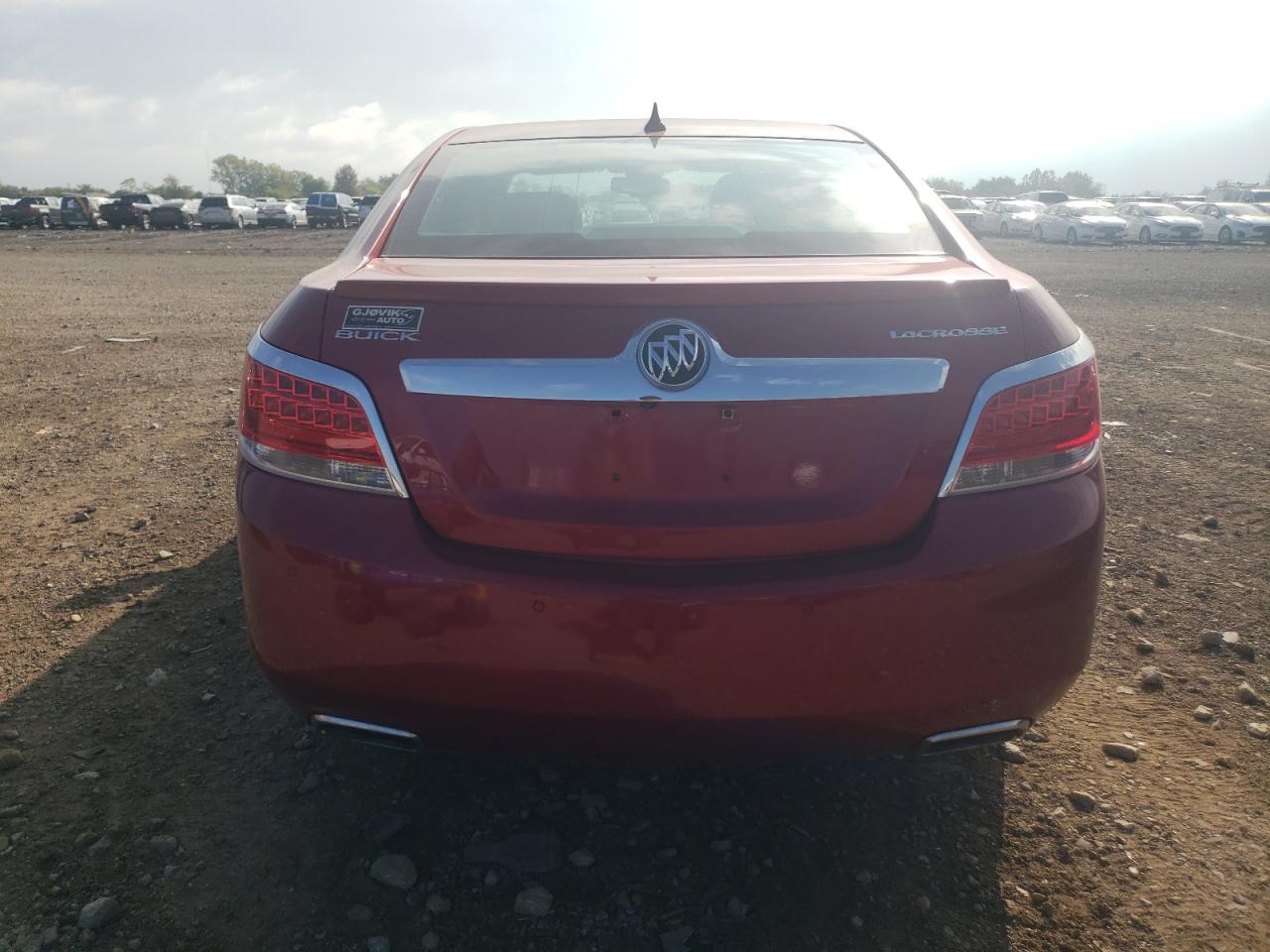 2013 Buick Lacrosse Red vin: 1G4GC5E30DF124774