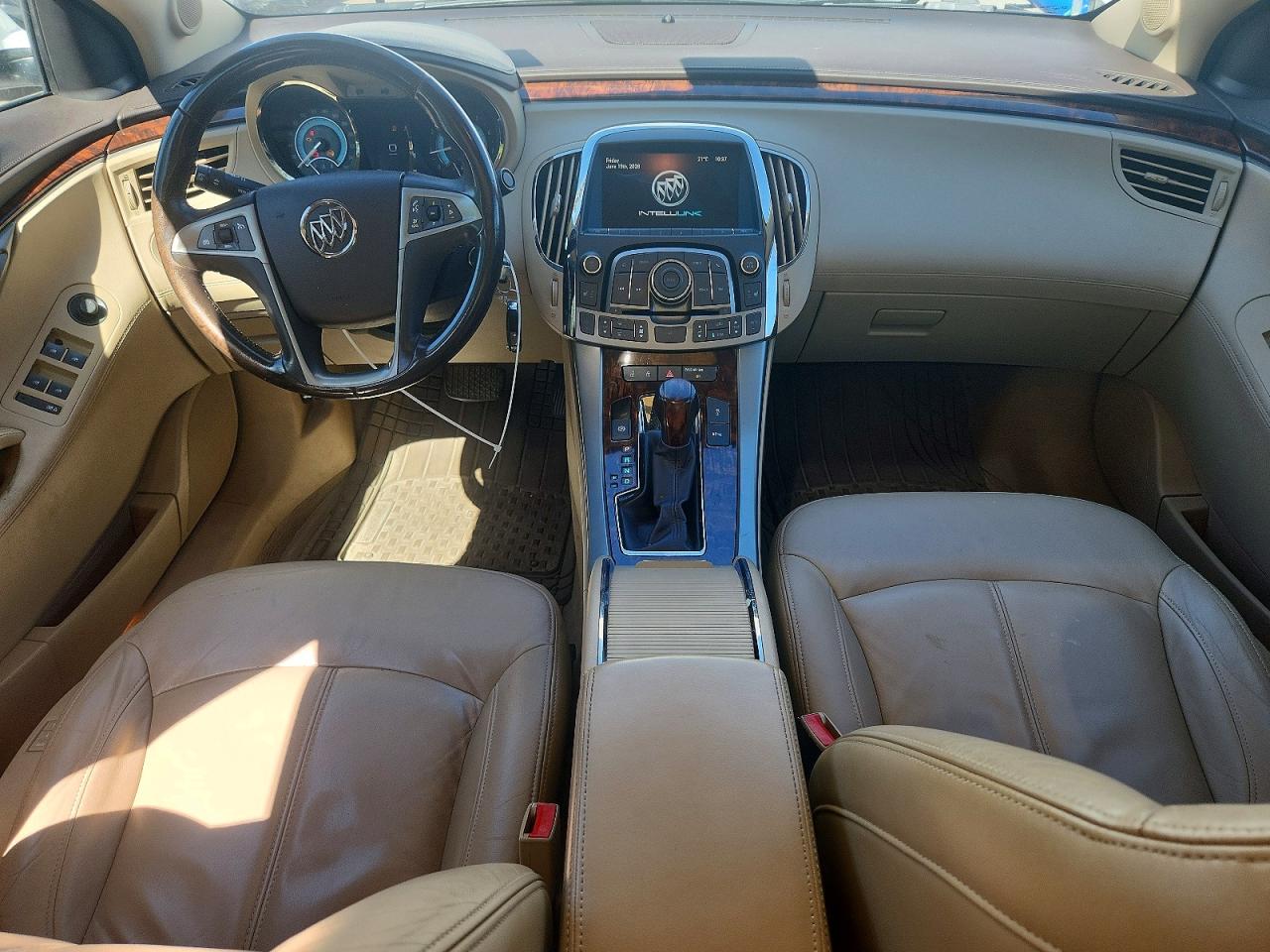 2013 Buick Lacrosse White vin: 1G4GC5E30DF142160