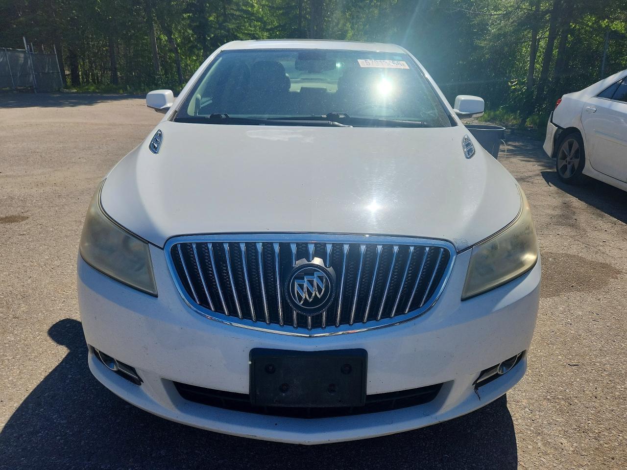 2013 Buick Lacrosse White vin: 1G4GC5E30DF142160