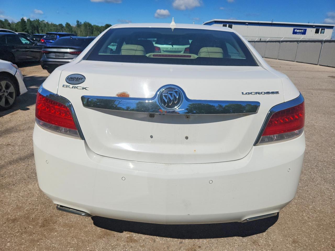 2013 Buick Lacrosse White vin: 1G4GC5E30DF142160